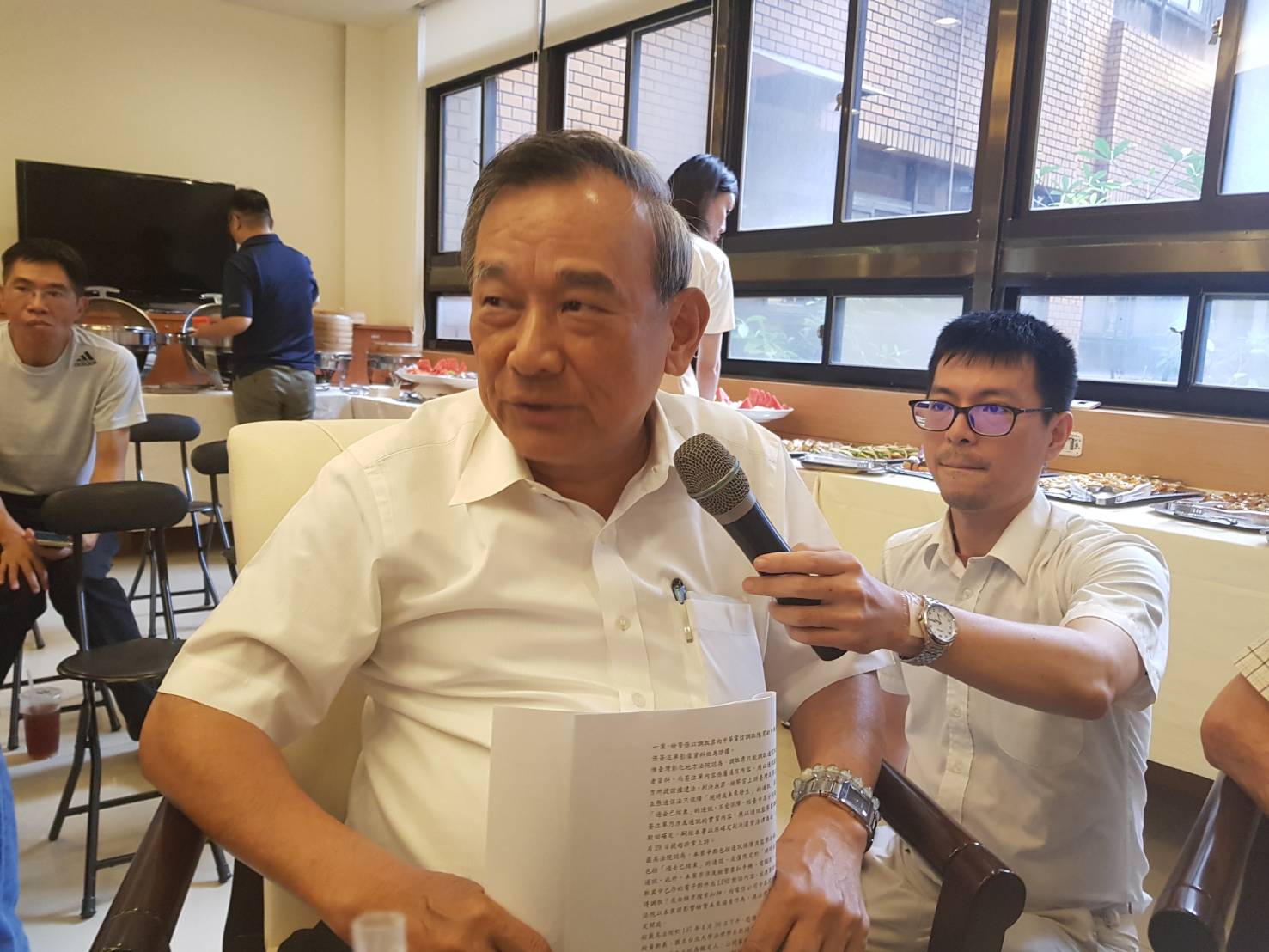 法務部政次陳明堂則表示，執行死刑沒有時間表。