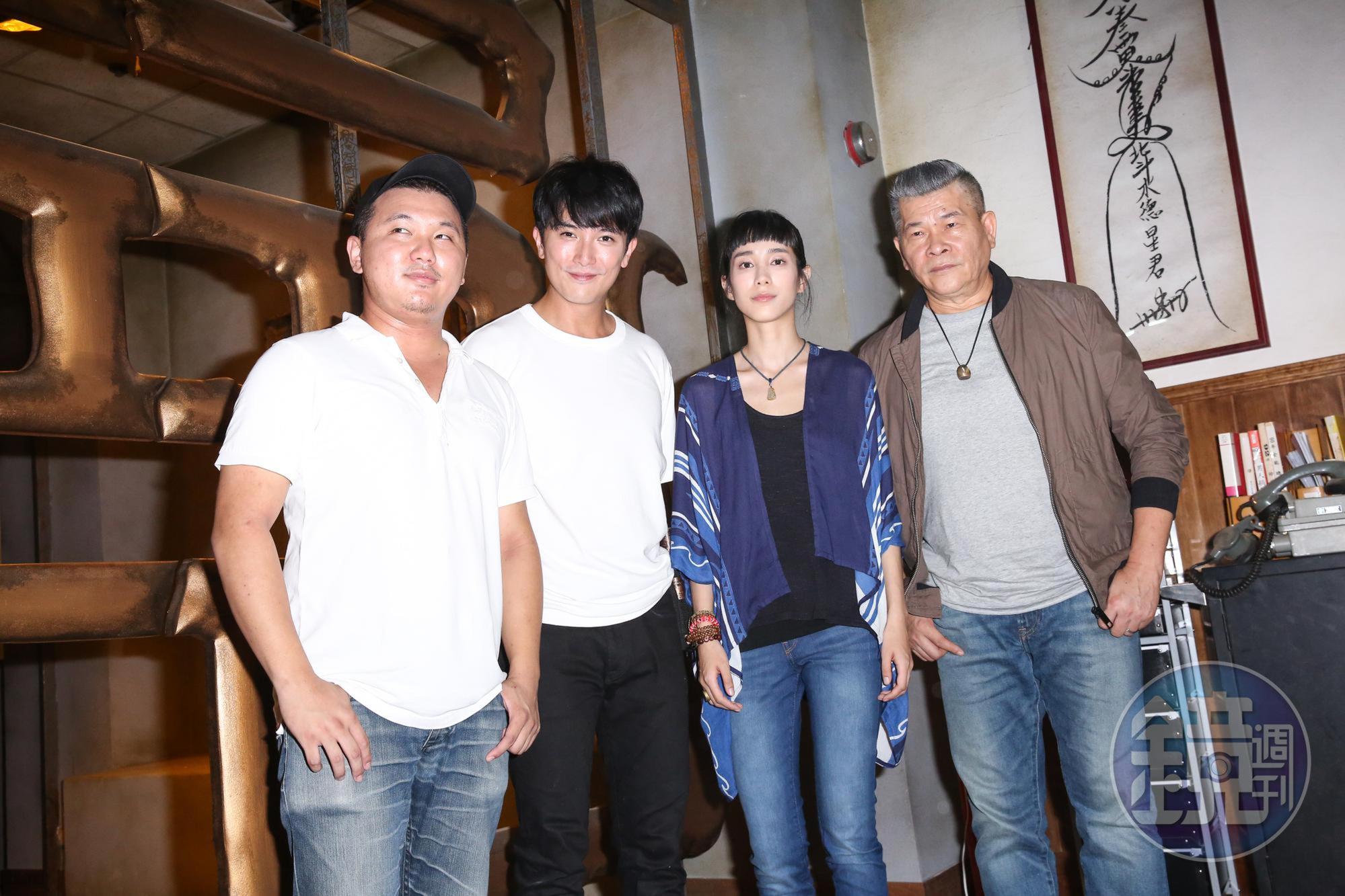 《第九分局》由澎恰恰、邱澤、温貞菱等人演出，邱澤的扮相十分年輕，而温貞菱也打破過往甜美形象，以酷帥造型現身。