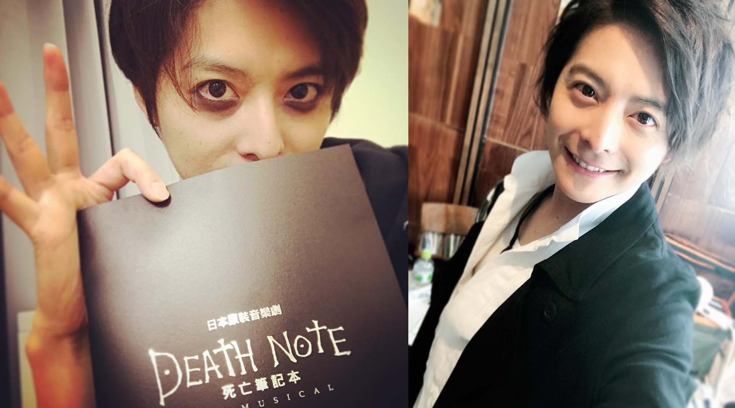 小池徹平去年曾來台演出音樂劇《死亡筆記本》。（翻攝自小池徹平IG）