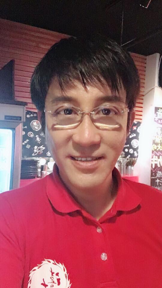 江明學日前在去錄影的途中發生車禍。(翻攝自江明學臉書)