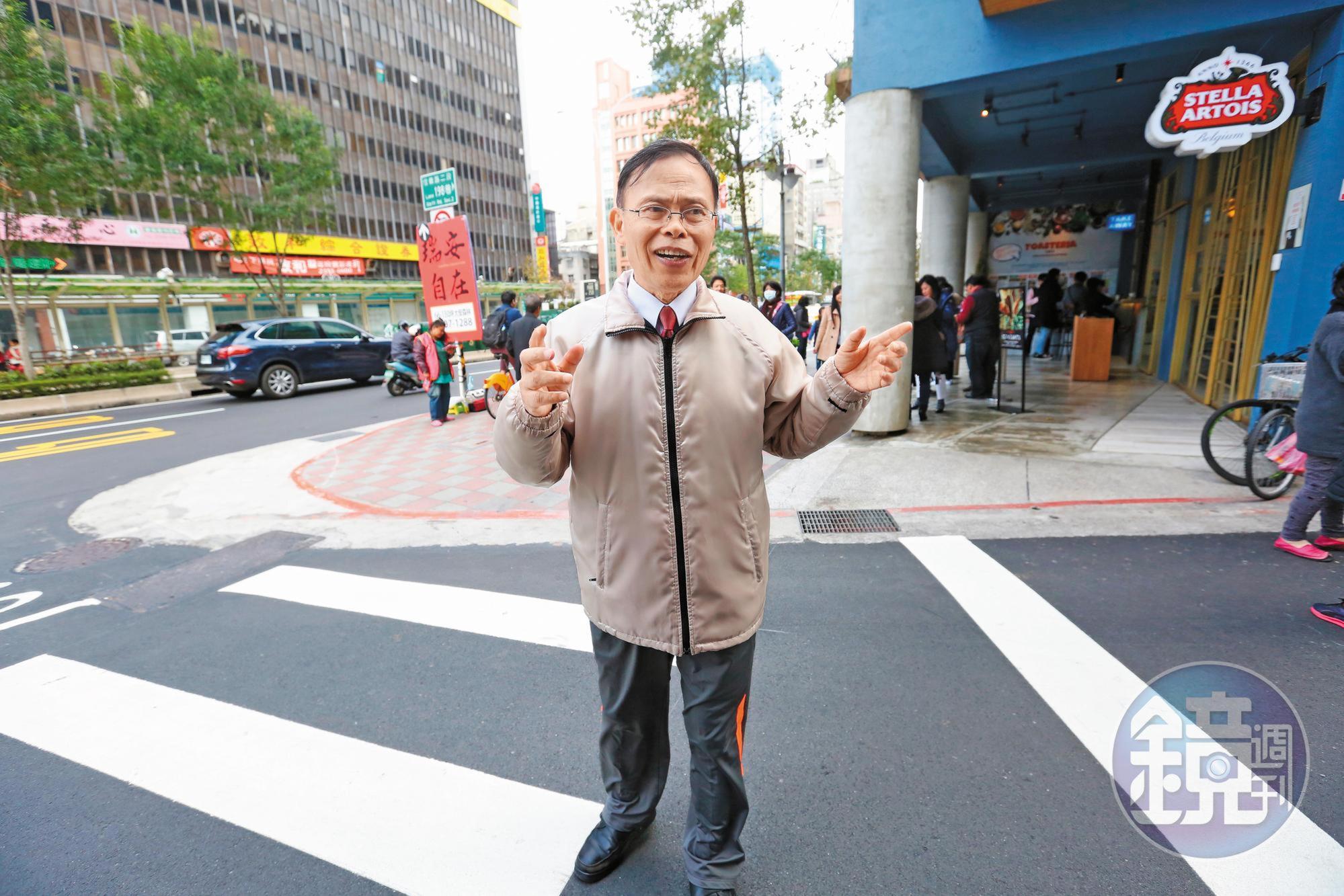 從台電退休的溫國信,談起台股和愛看的戲劇都可以滔滔不絕。