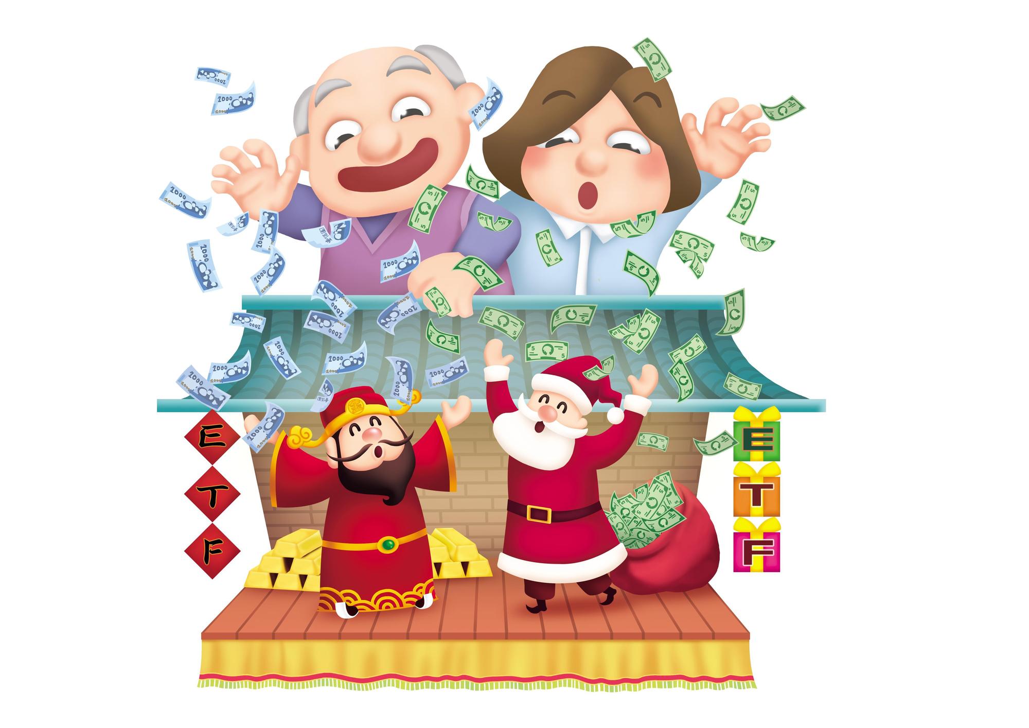ETF特色在分散風險、費用率低,其中不乏穩定配息的標的,表現更勝於定存,投資人能輕鬆在台股或美股市場中買到。