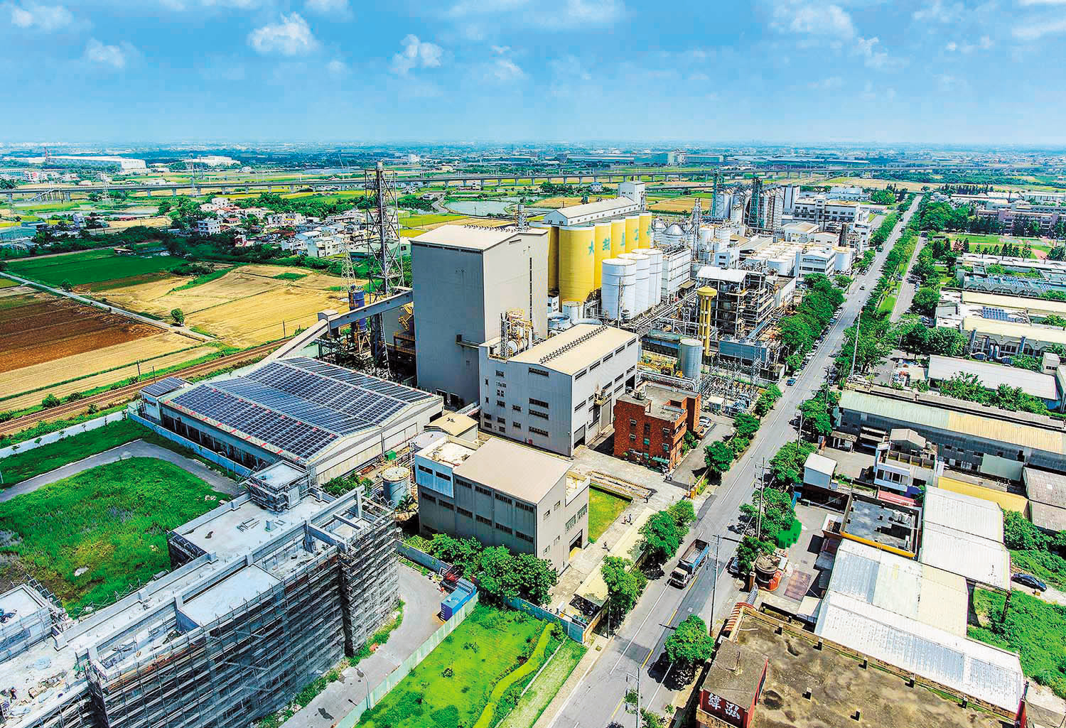國內汽電共生廠和台電簽訂保證收購電價,現金殖利率長期穩健。圖為台汽電官田汽電共生廠。(翻攝台汽電官網)