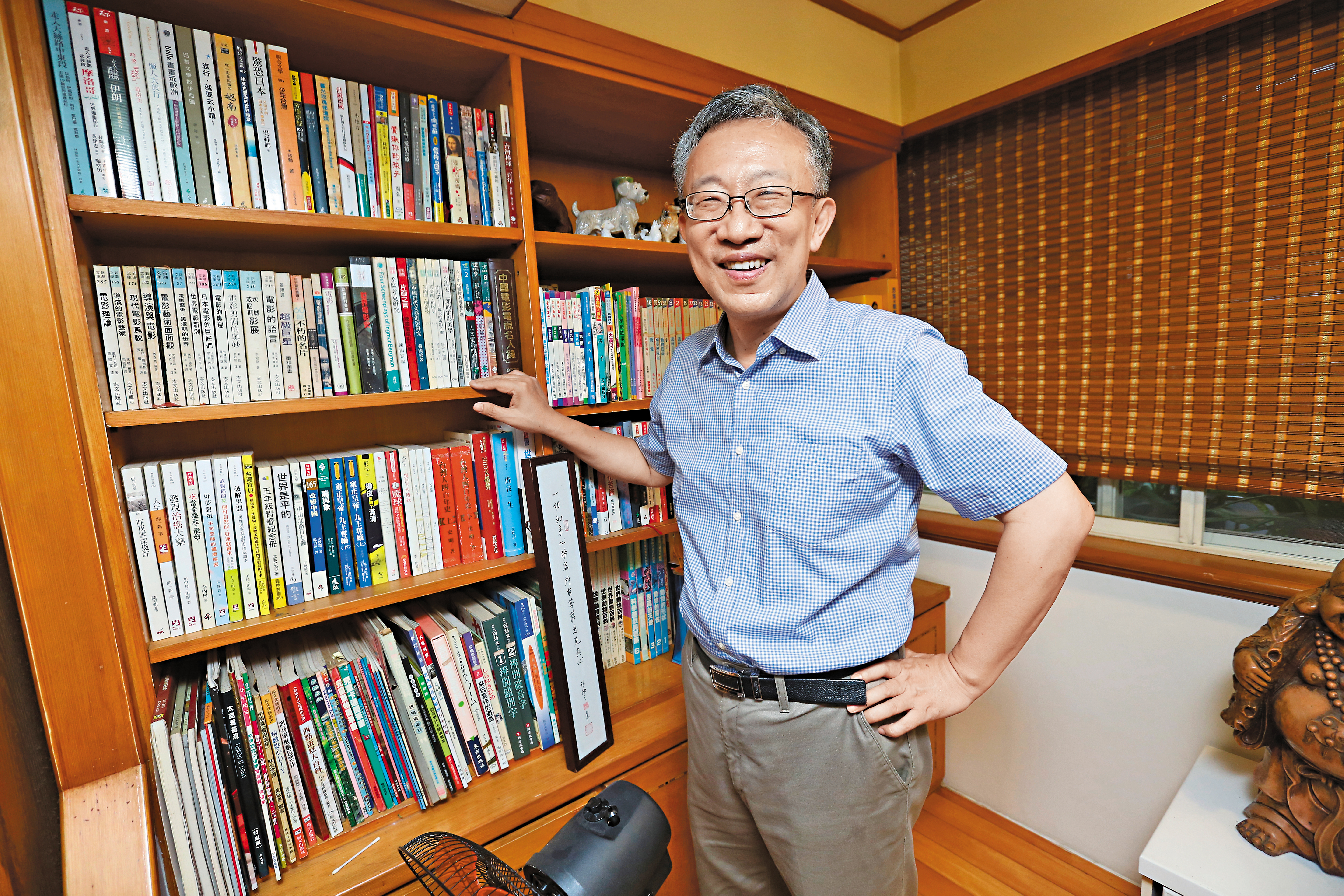 施昇輝靠著簡單投資法，年年從股市拿到百萬元生活費，退休後重拾文青生活。