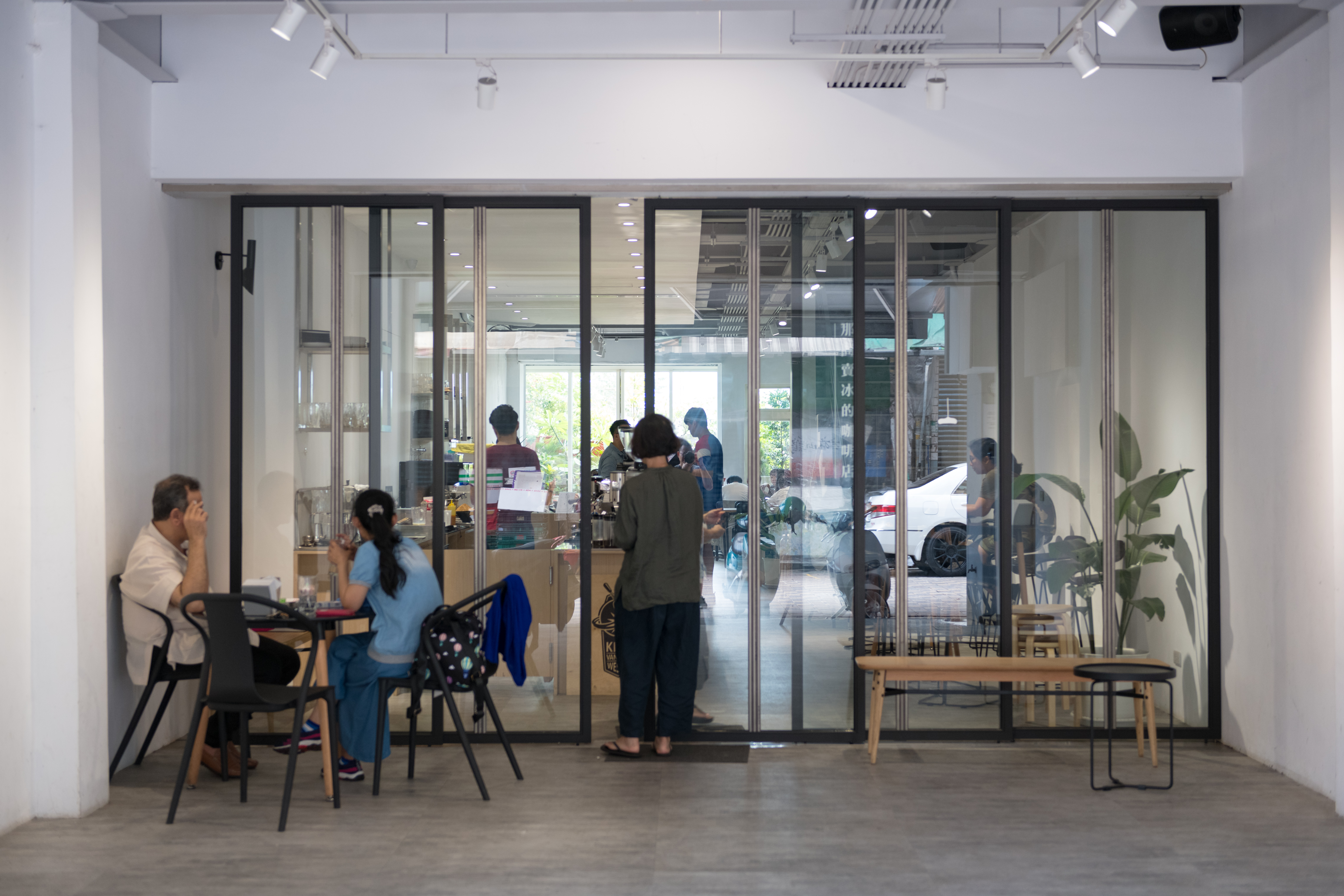 「那間賣冰的咖啡店」開在林口老街裡。