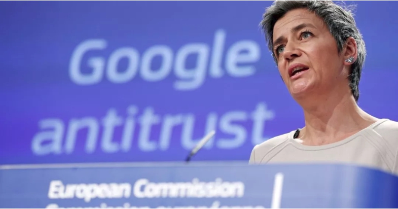 歐盟反壟斷事務專員Margrethe Vestager。（Francois Lenoir | Reuters）