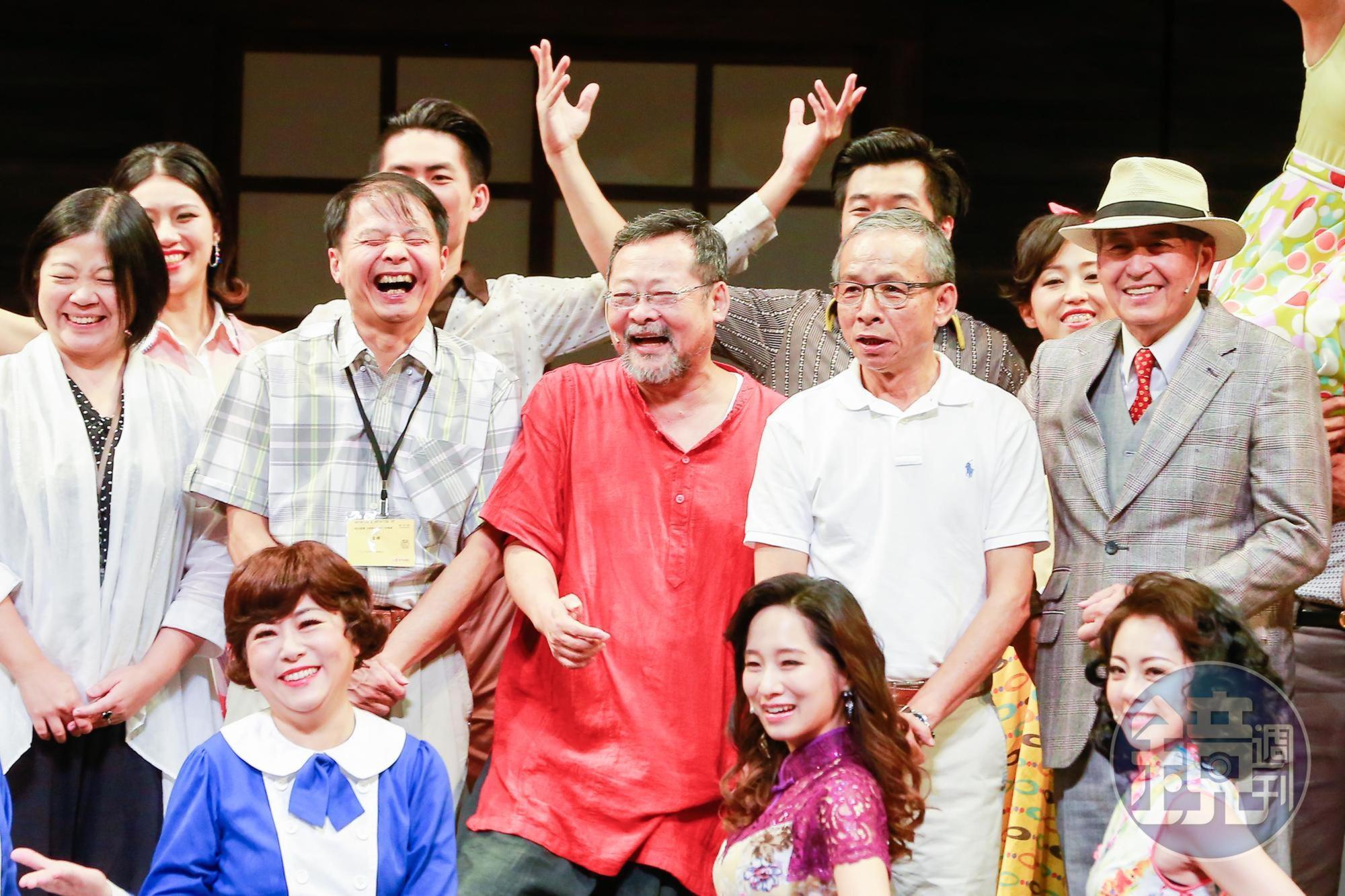 綠光劇團音樂劇《再會吧北投》今日下午於國家戲劇院彩排。
