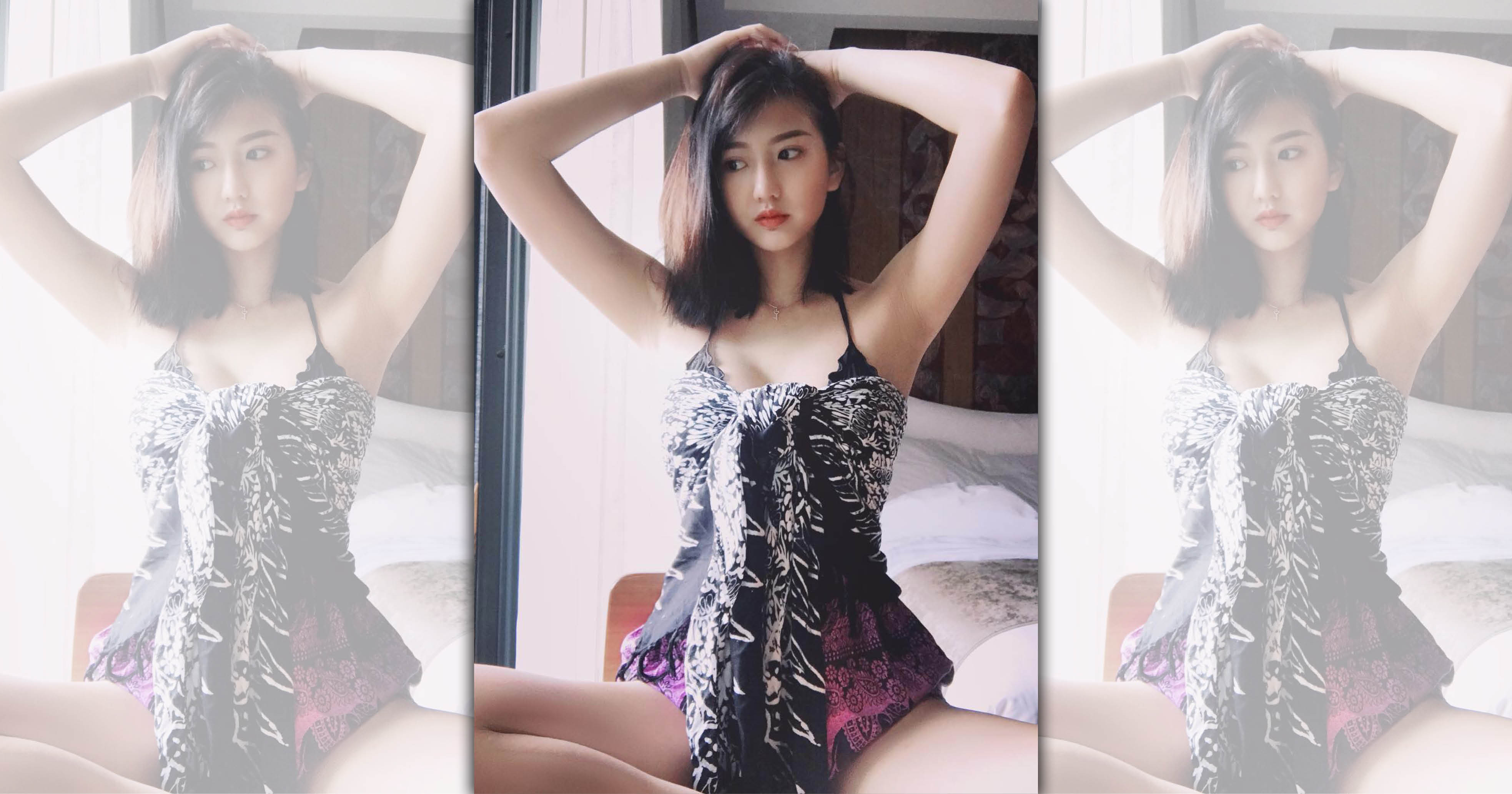 四葉草和子閎戀情曝光，網友讚罩杯升級。（量能娛樂提供）