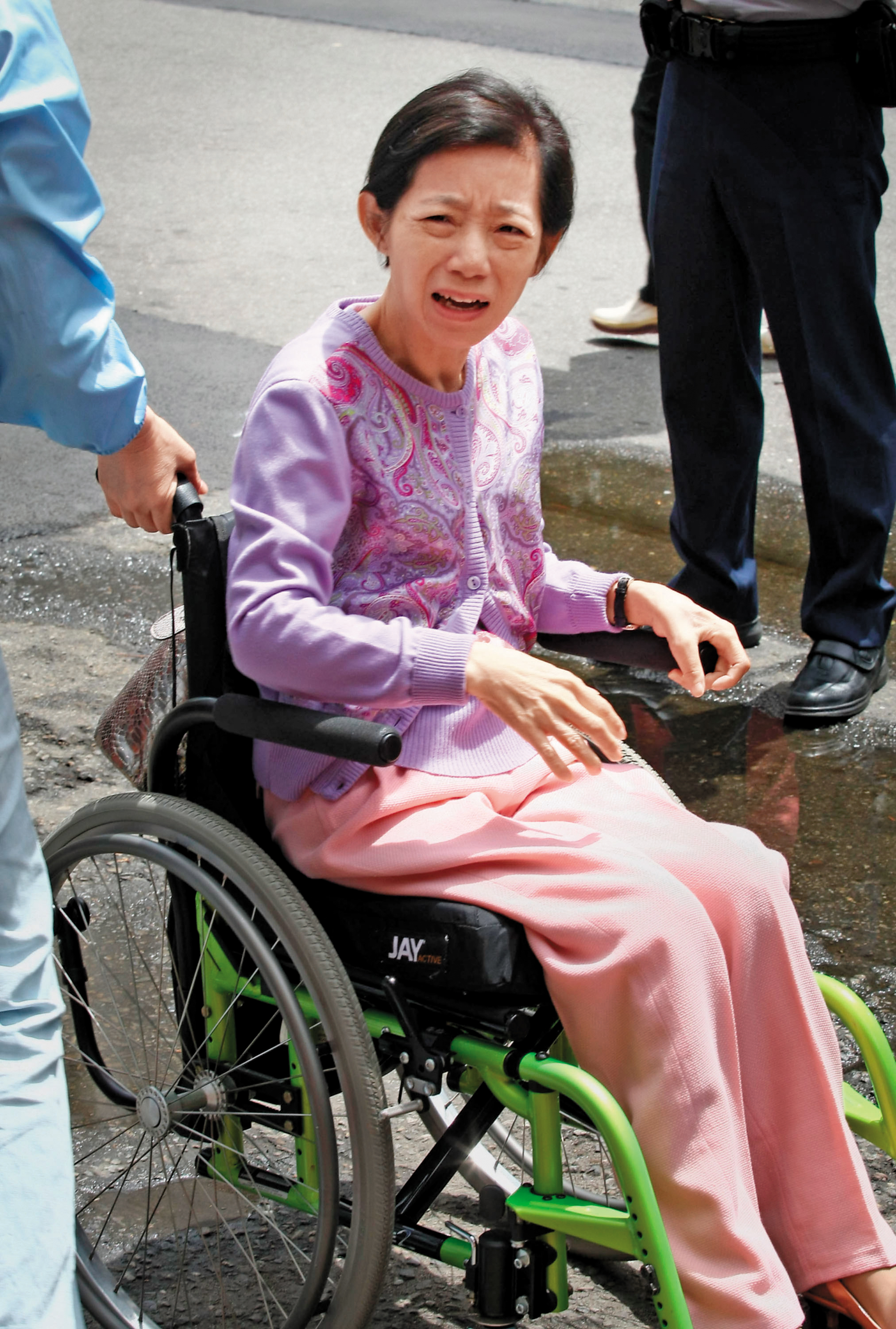 扁政府推二次金改時，前總統夫人吳淑珍（圖）涉收賄，二審因而遭判刑8年。（中央社）