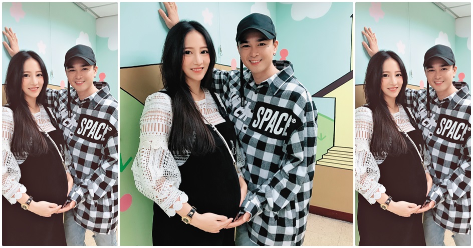 林采緹（左）日前還po出和胡睿兒的甜蜜合照，沒想到隨即爆出胡睿兒夜店撿屍新聞。（翻攝自林采緹粉專）