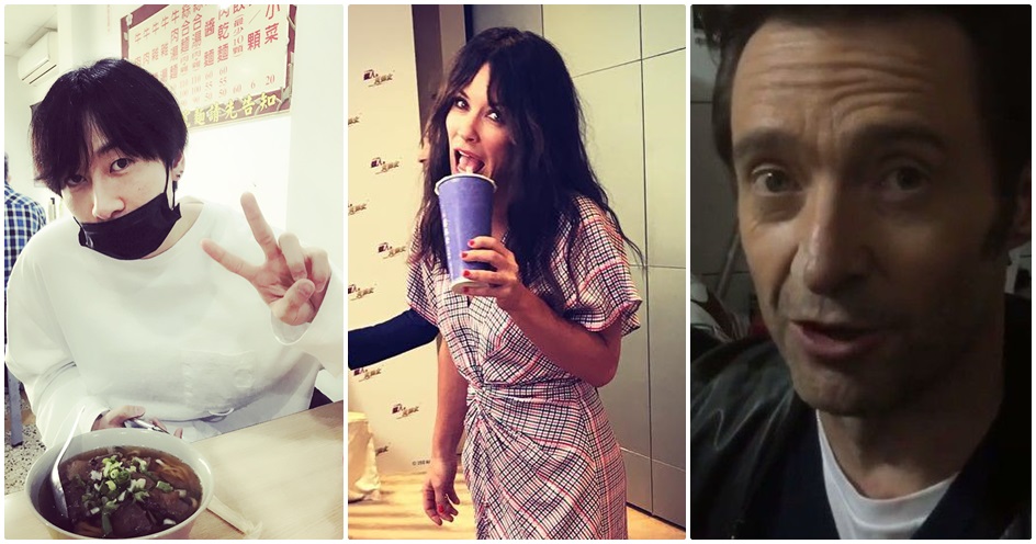 有不少大牌明星在來台宣傳之餘，都喜歡在台灣踩點，將自己融入在地文化。（翻攝臉書）