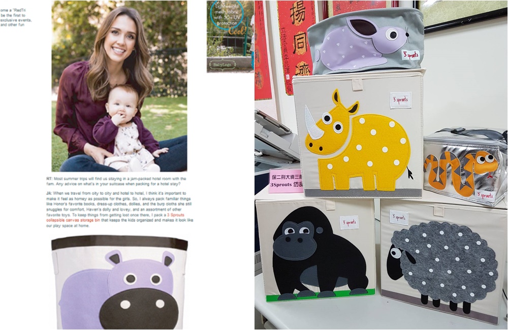 該加拿大品牌標榜有機棉製造，連好萊塢明星潔西卡艾芭等人都愛用。（保二刑大提供）