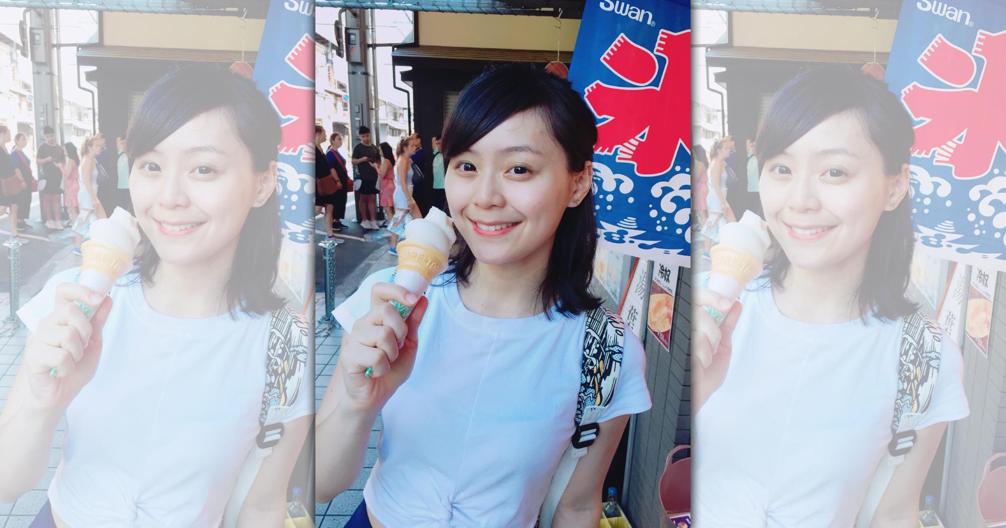 長相可愛的方琦積極瘦身,目前瘦了3公斤,希望上鏡頭更好看。(民視提供)