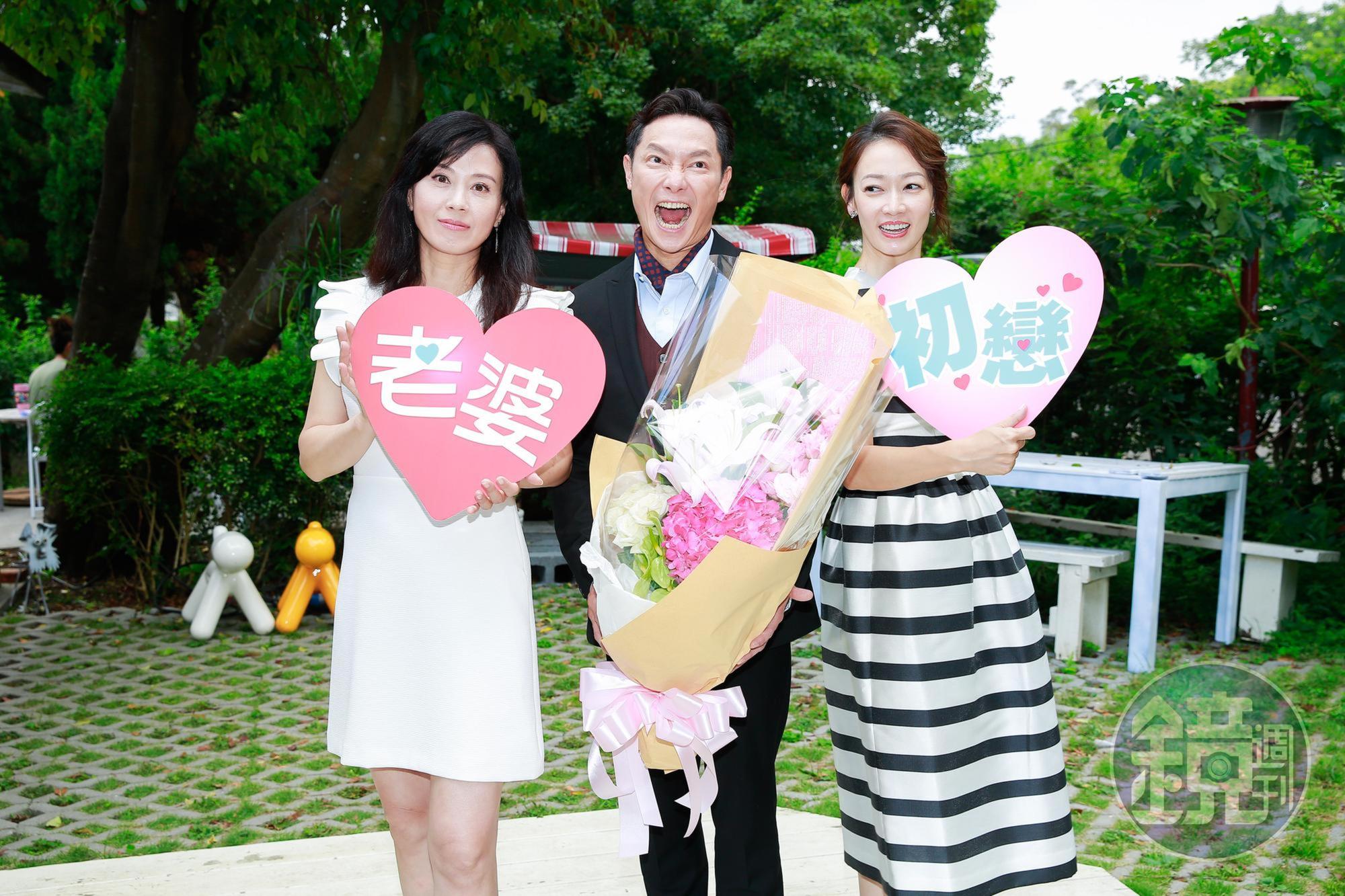 涂善妮和潘慧如在劇中分別飾演謝祖武的老婆和初戀。