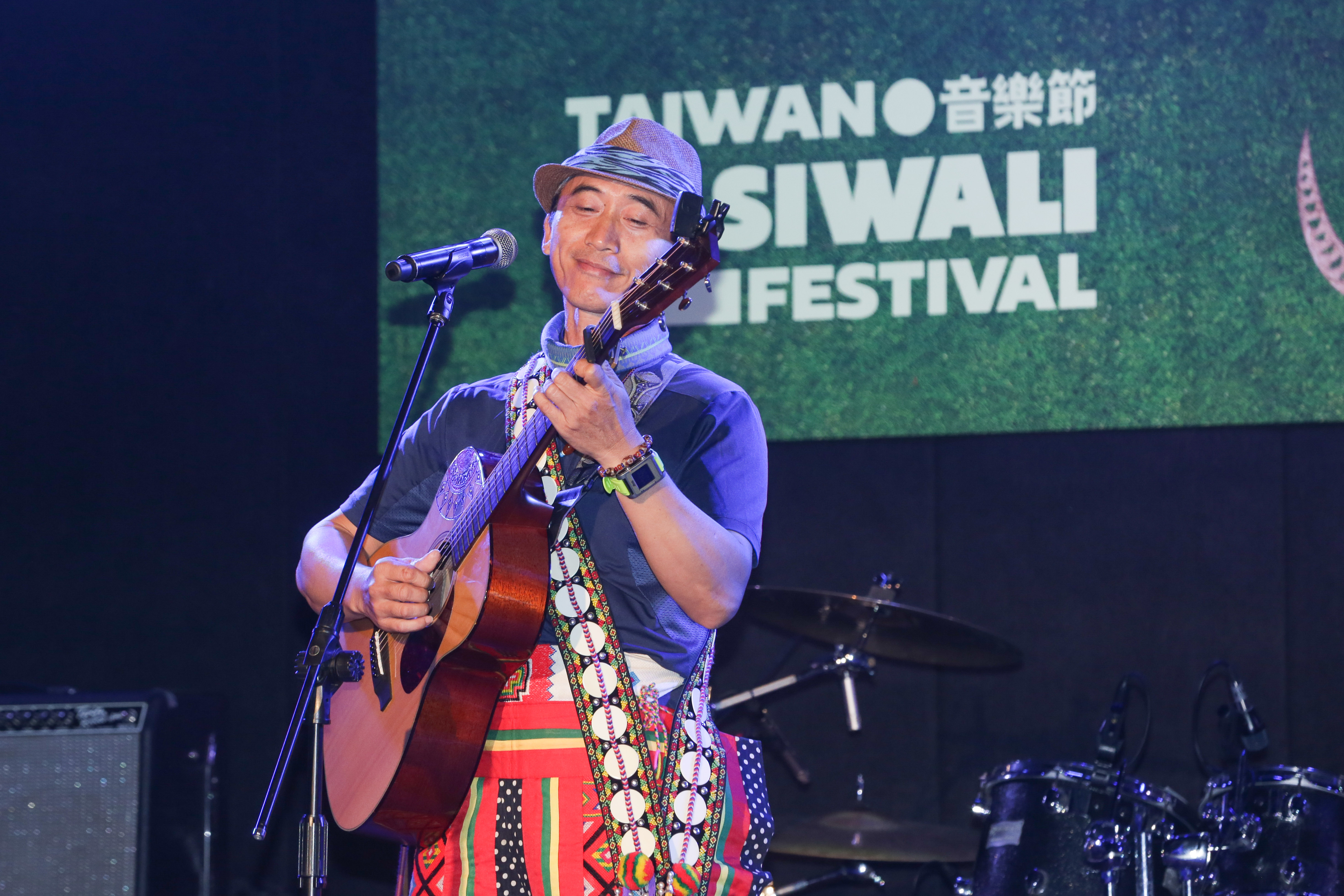 陳建年參加「Taiwan  PASIWALI  Festival」原住民族國際音樂節記者會，演唱〈台東心・蘭花情〉展現金曲歌王實力。