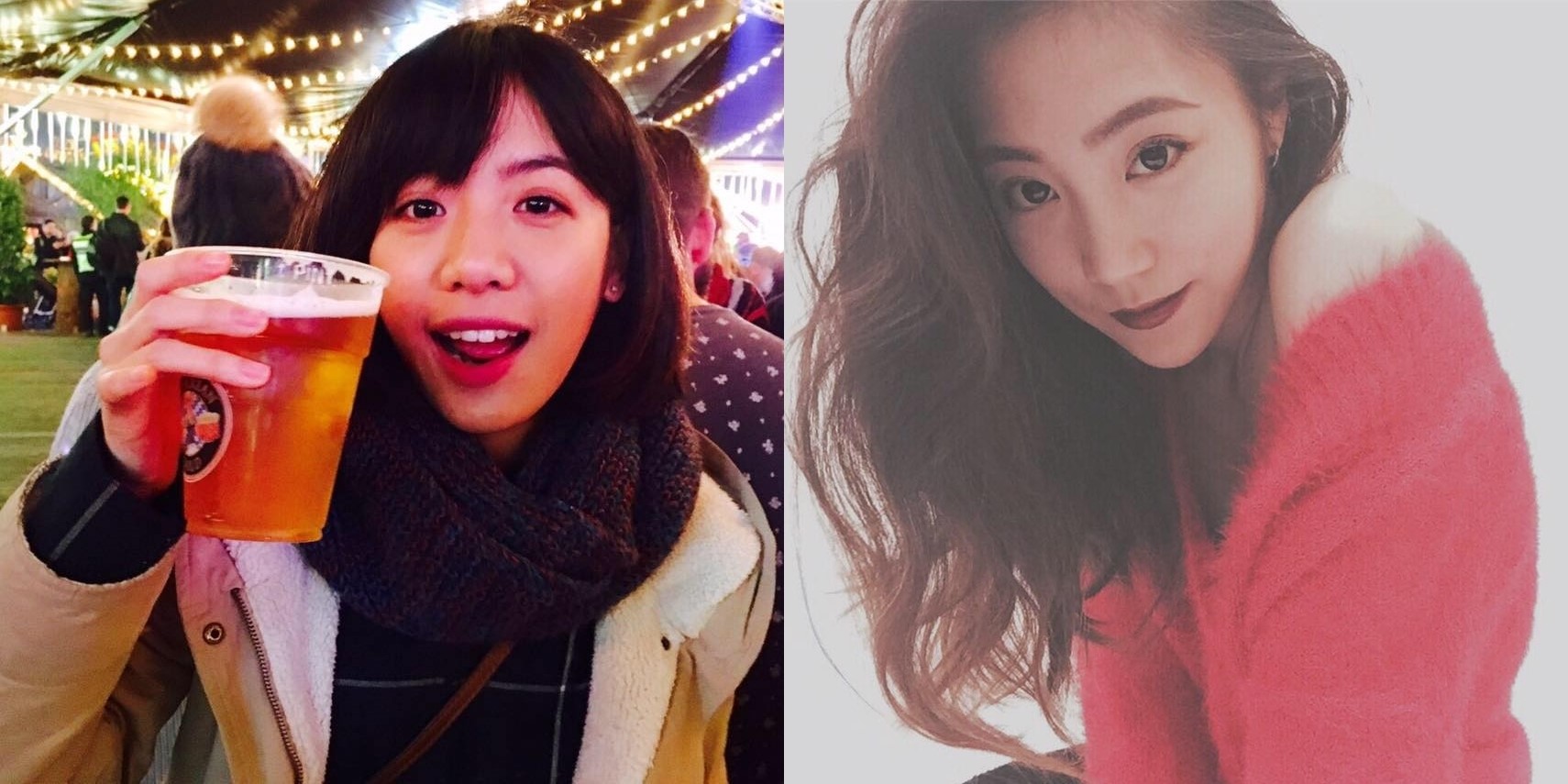 相較於學姊走清新甜美風，「新北學姊」蔡畹鎣展現冶豔一面。（翻攝自蔡畹鎣臉書）