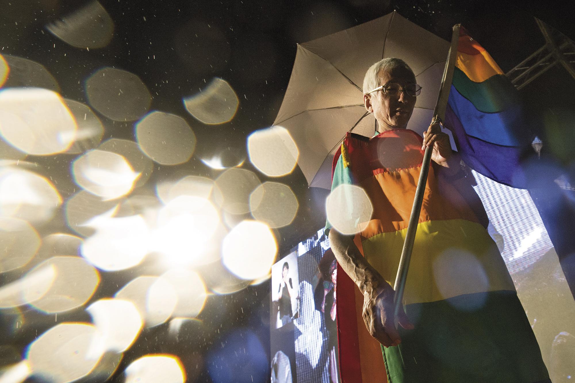 同運人士祁家威在「台灣隊出發記者會」興奮表示，將首次以「台灣」組隊名義前往，也會用青天白日滿地紅國旗參賽。圖為資料照片。