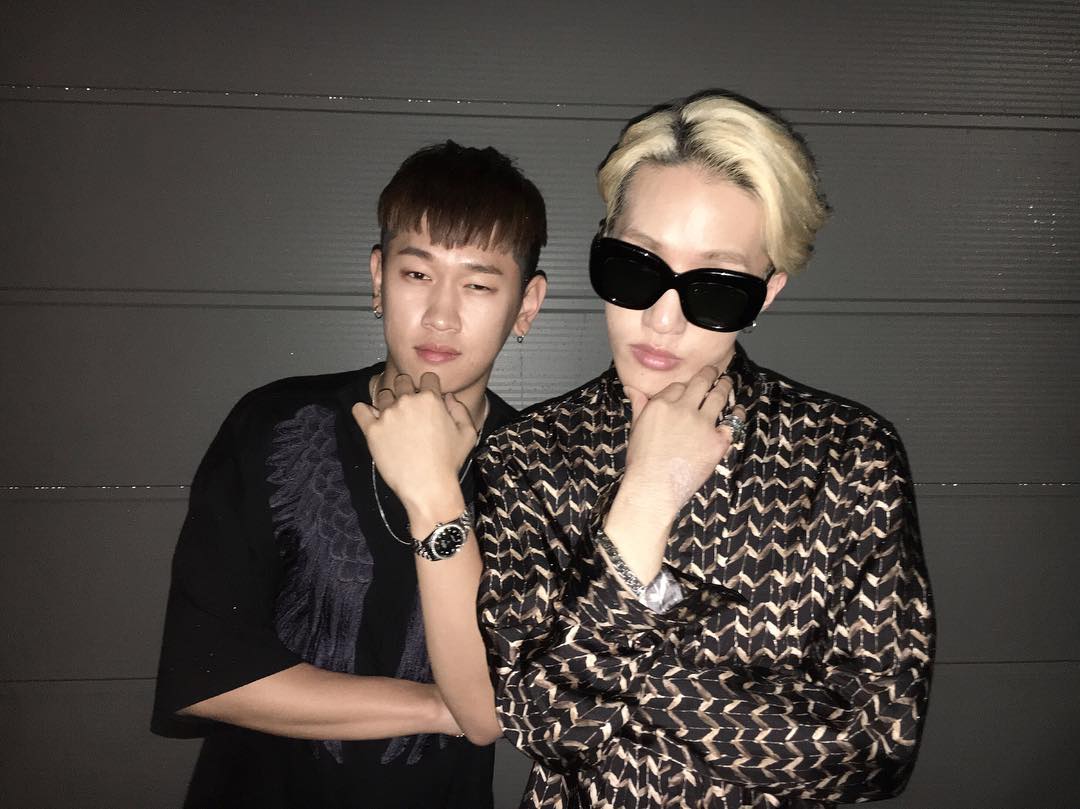 ZION.T和CRUSH是好朋友，曾一同跨刀與方大同合作歌曲。（翻攝自ZION.T IG）