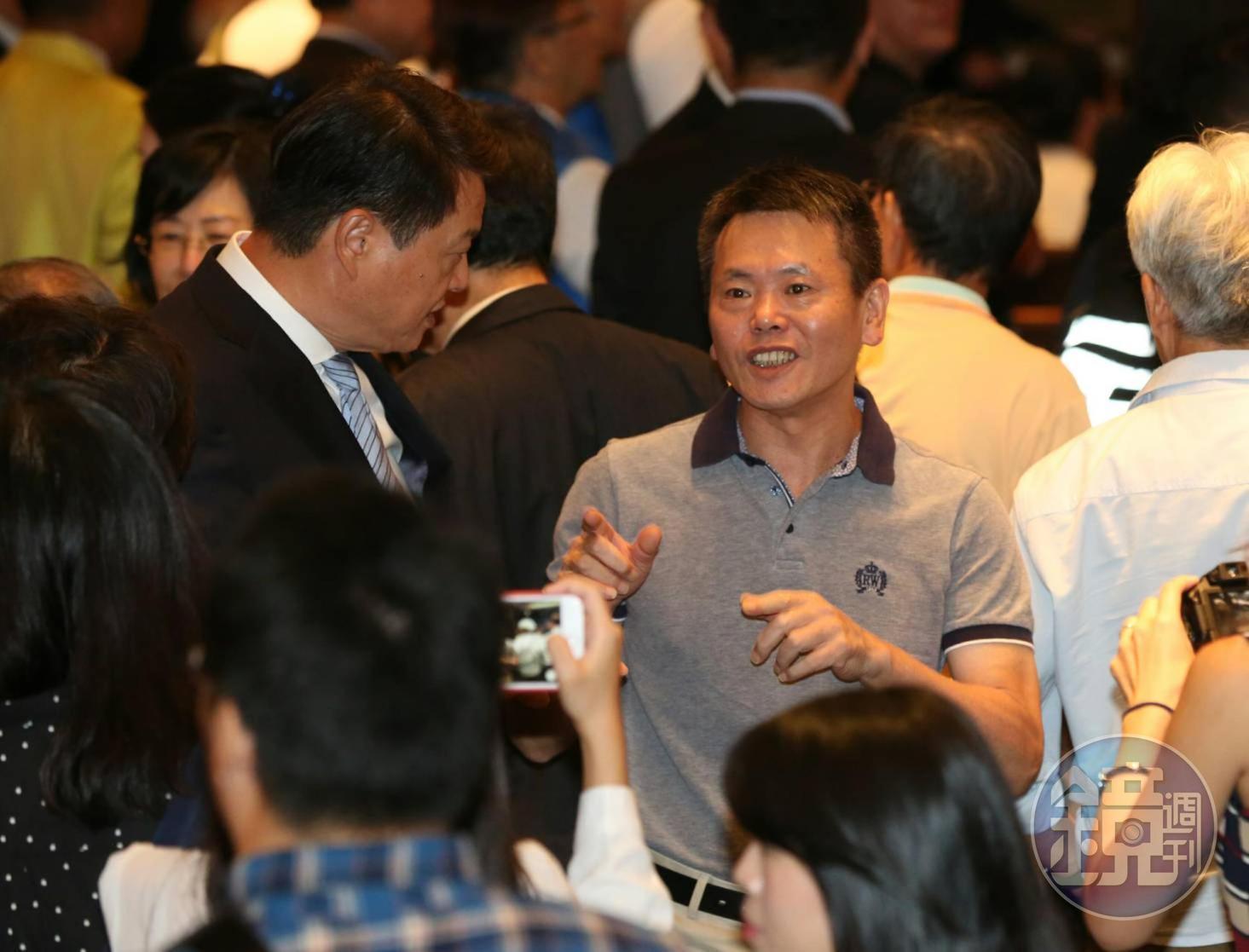 國民黨立委林為洲日前宣布參選新竹縣長到底,他受訪時說,會努力到最後一秒鐘。