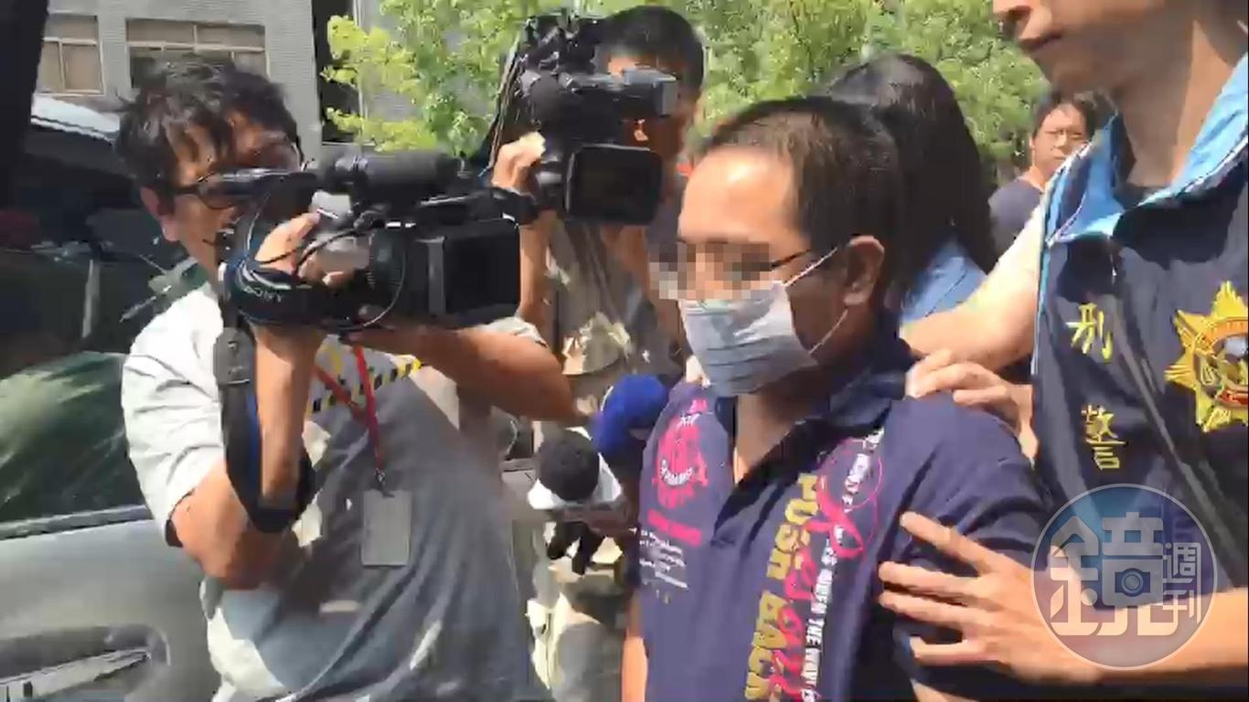 殺害老婦的林嫌今（28）日落網，他供稱原是只想要拿錢，沒想到老婦死在自己手中。
