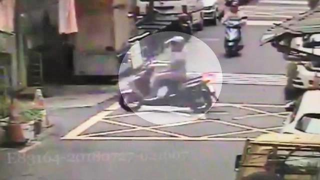 林嫌犯案後與張姓同夥騎機車逃逸,從新北逃到南投,路途約239公里。(翻攝畫面)