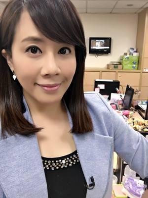 秦綾謙目前為TVBS主播。(取自秦綾謙Donut & Yumi粉絲團)