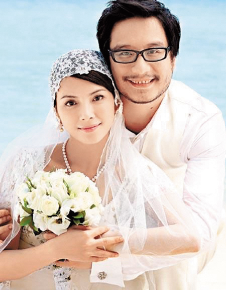 彭順導演與李心潔結婚八年，除了彭順與前妻生的女兒，還有一對雙胞胎兒子。（網路圖片）