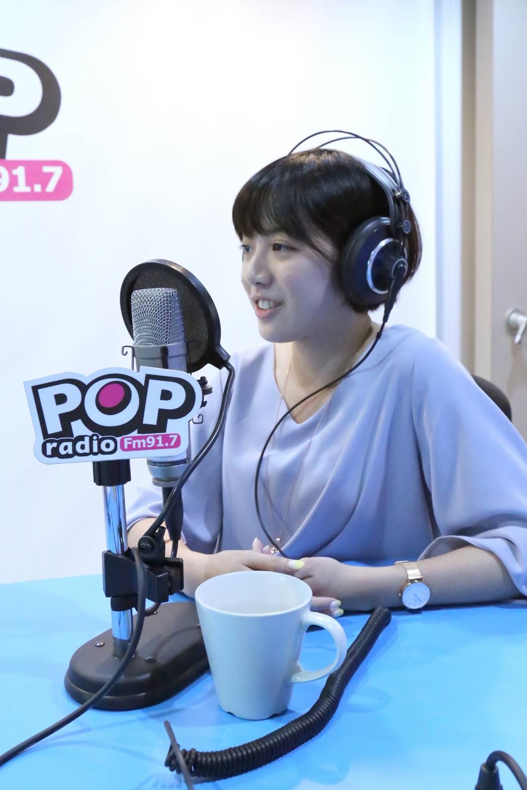 黃瀞瑩表示,柯文哲其實很疼年輕幕僚。(POP RADIO提供)