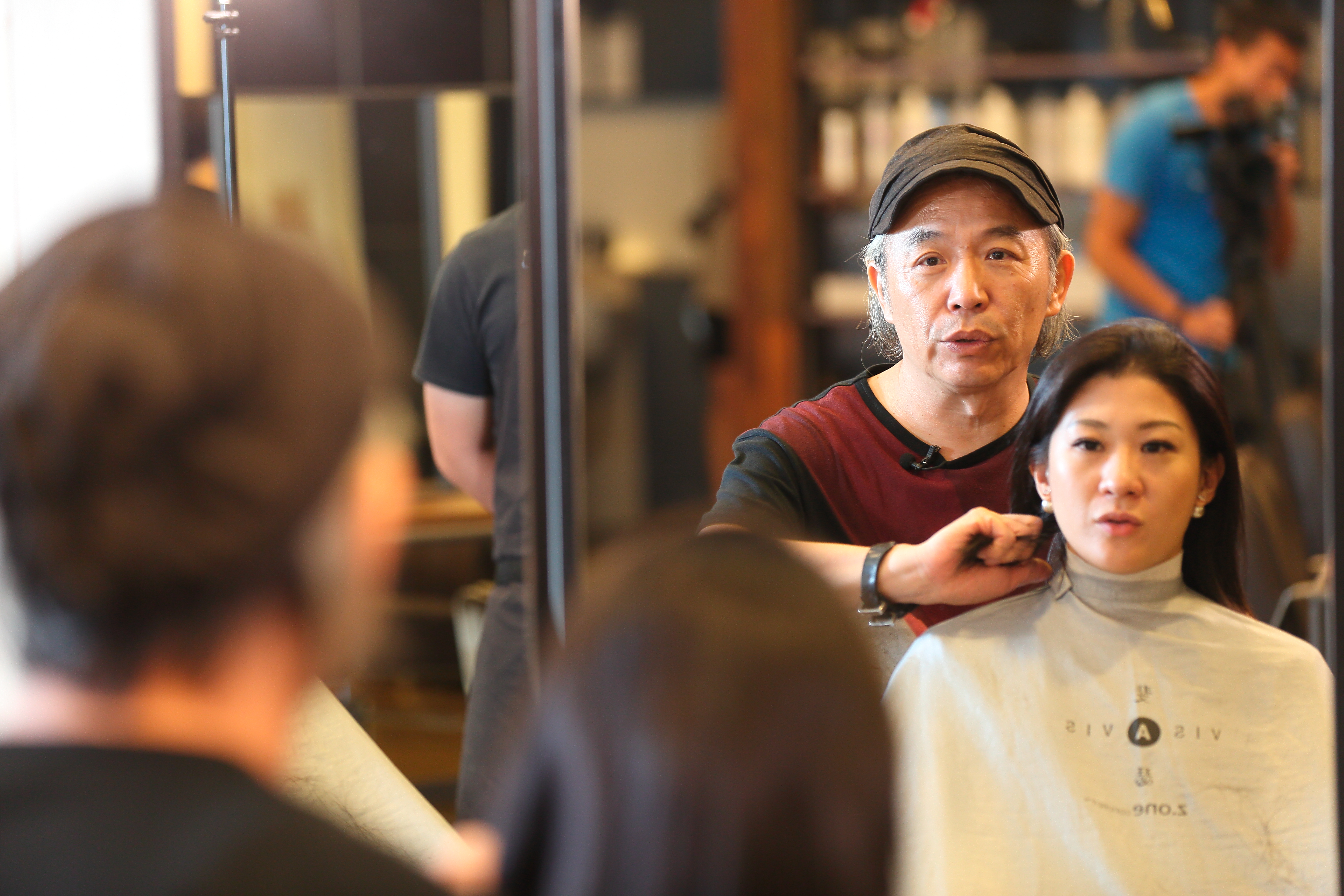 剪髮35年，美髮教父覺得沒有難剪的髮型，唯有沒頭髮才是最難剪的狀況。