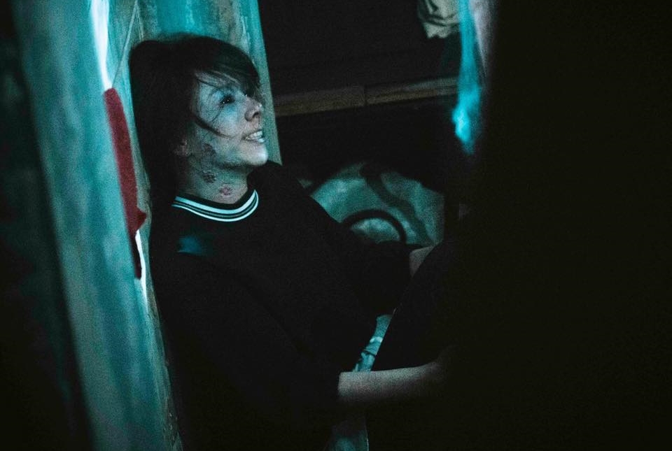 這是夏于喬拍的鬼片《粽邪》，真的不是宋芸樺拍的。（翻攝自夏于喬臉書）