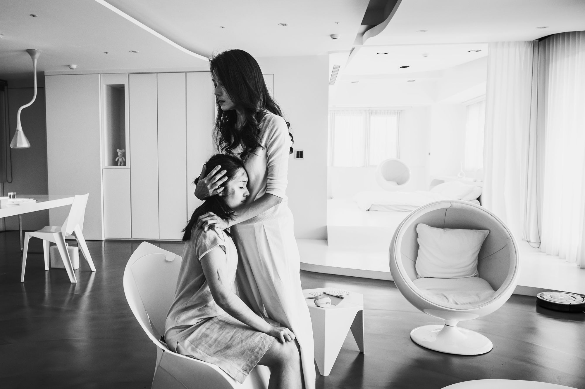 一場與女兒的感情戲，葉全真事後想起來仍然想哭。（公視提供）