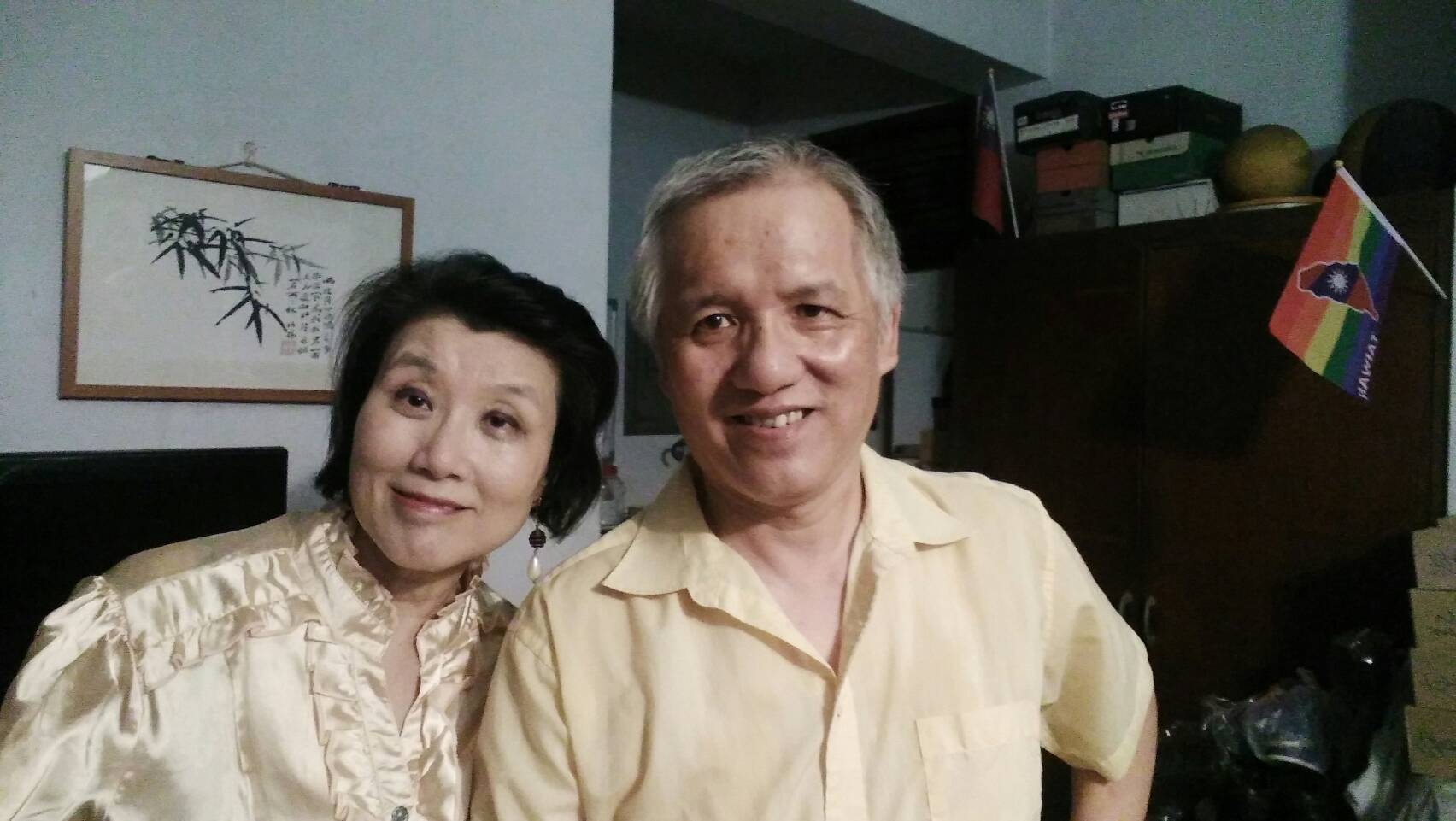 「同志父母愛心協會」創辦人郭媽媽（左）曾協助許多同志爸媽處理親子問題。