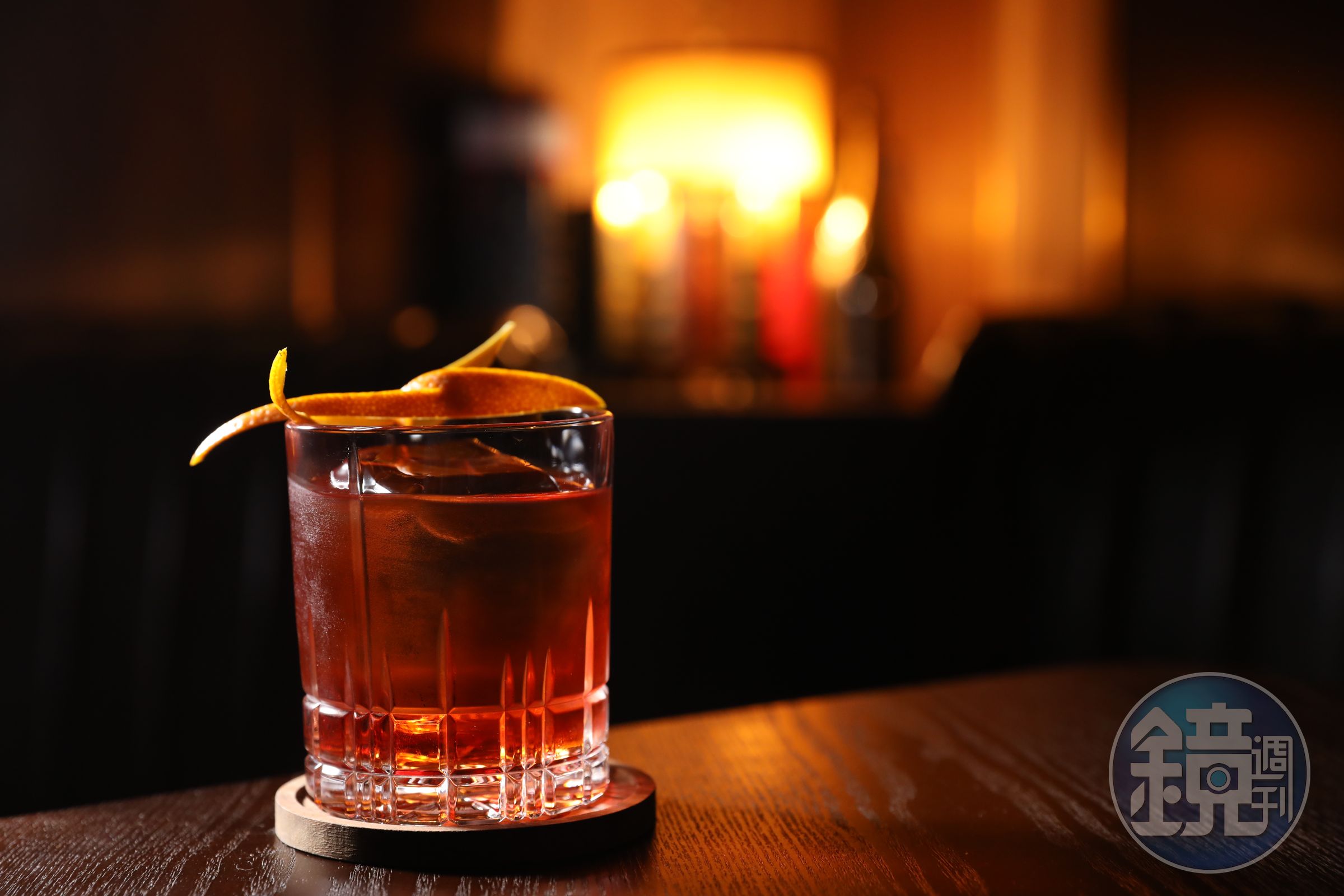 經典的Negroni是陳嵐舒最喜愛的調酒。
