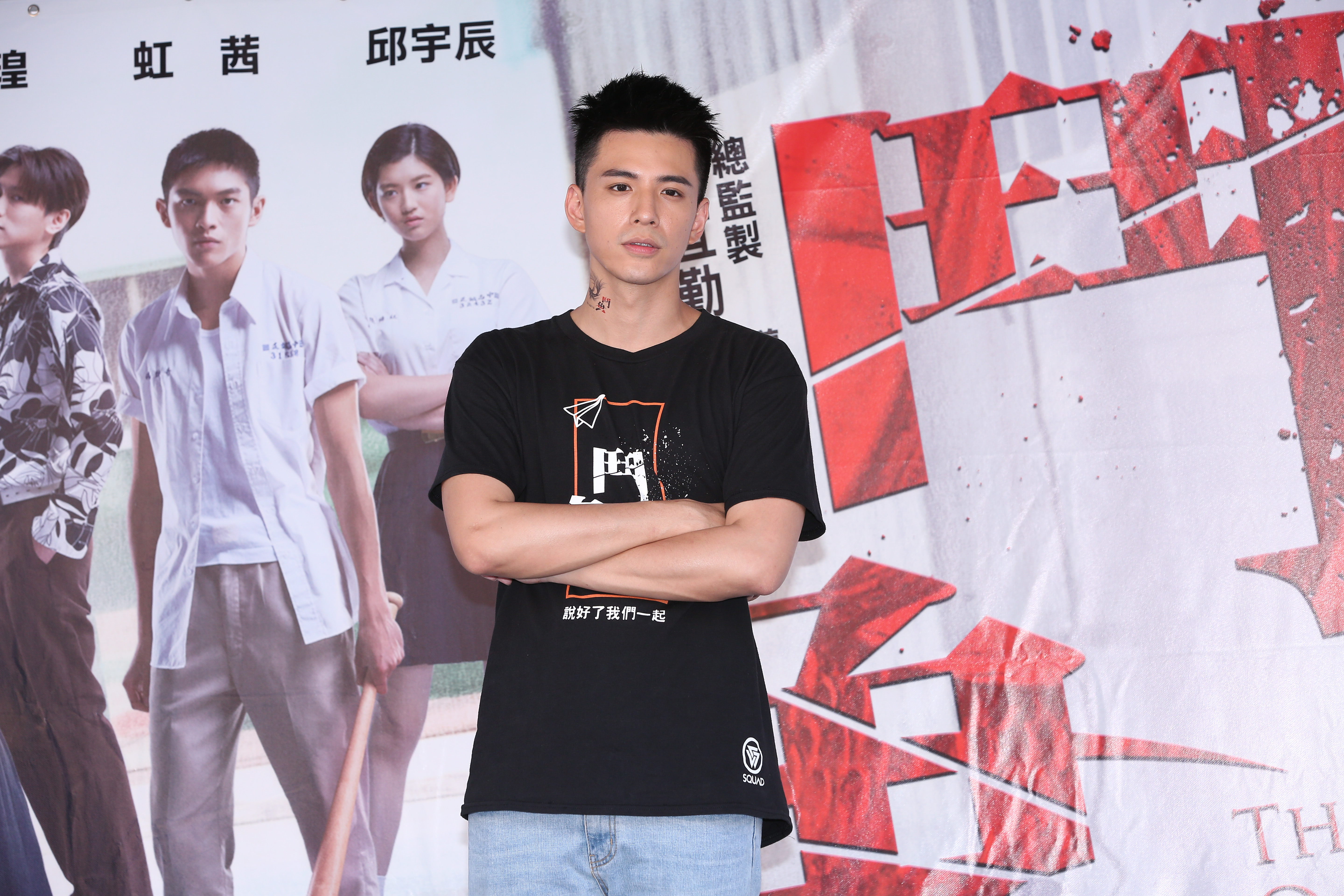 林柏叡拍戲打到左半胸全是傷，去看中醫調理身體被問，「你是古惑仔嗎？」