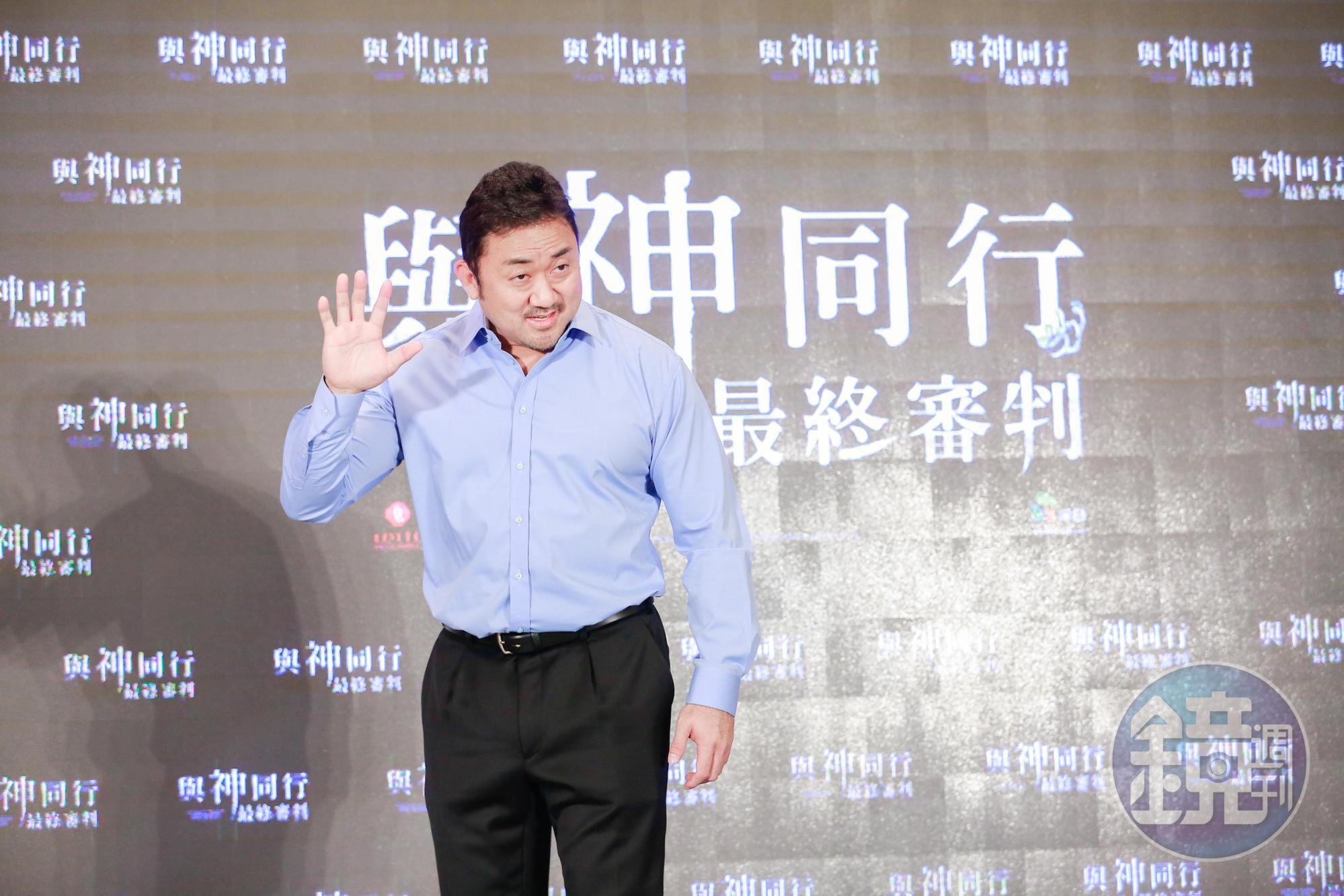 馬東石說自己不喜歡動,如果投胎不能成人,就當一塊石頭吧,答案笑翻眾人。