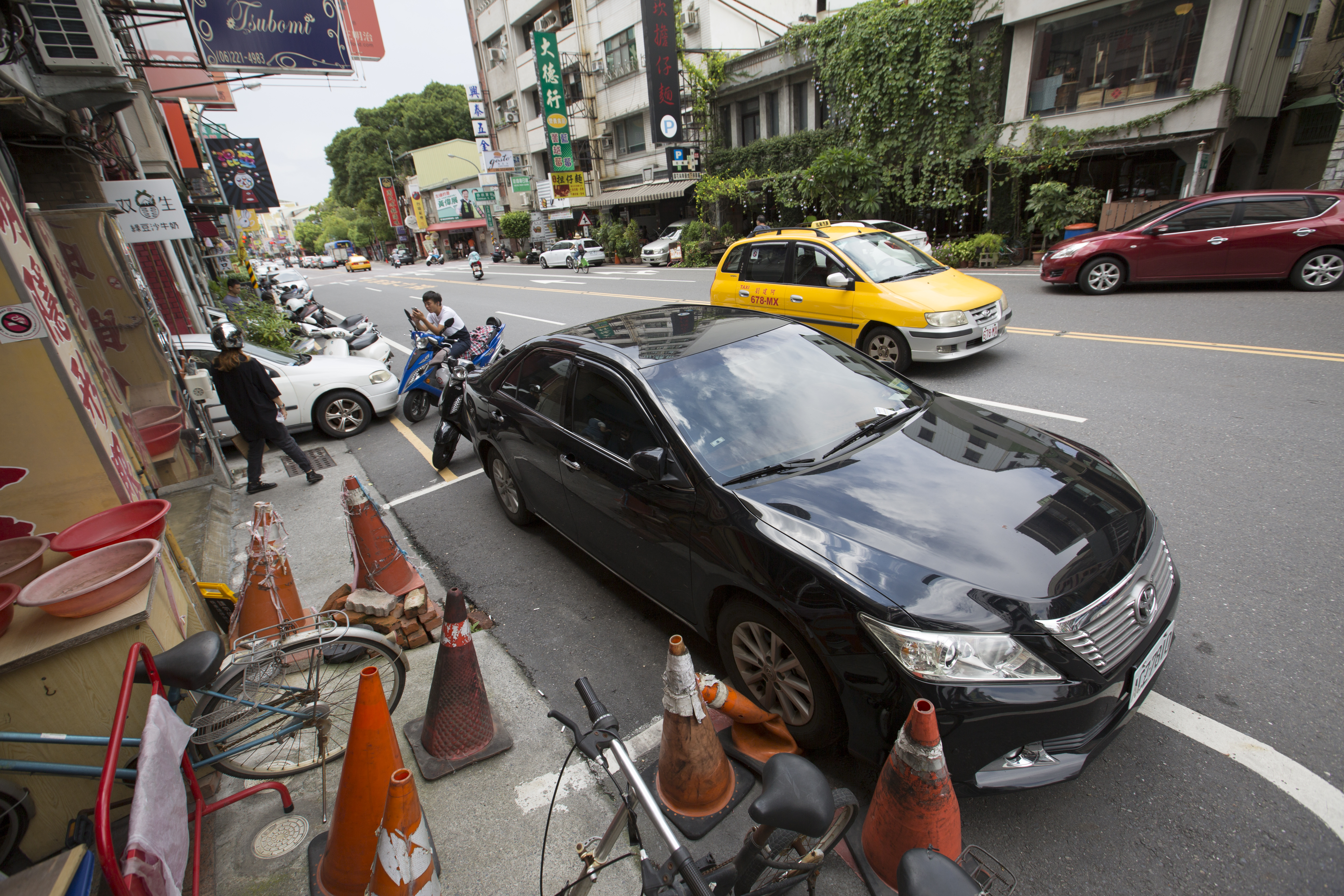 台南是熱門觀光景點，不過市區停車問題令人詬病。