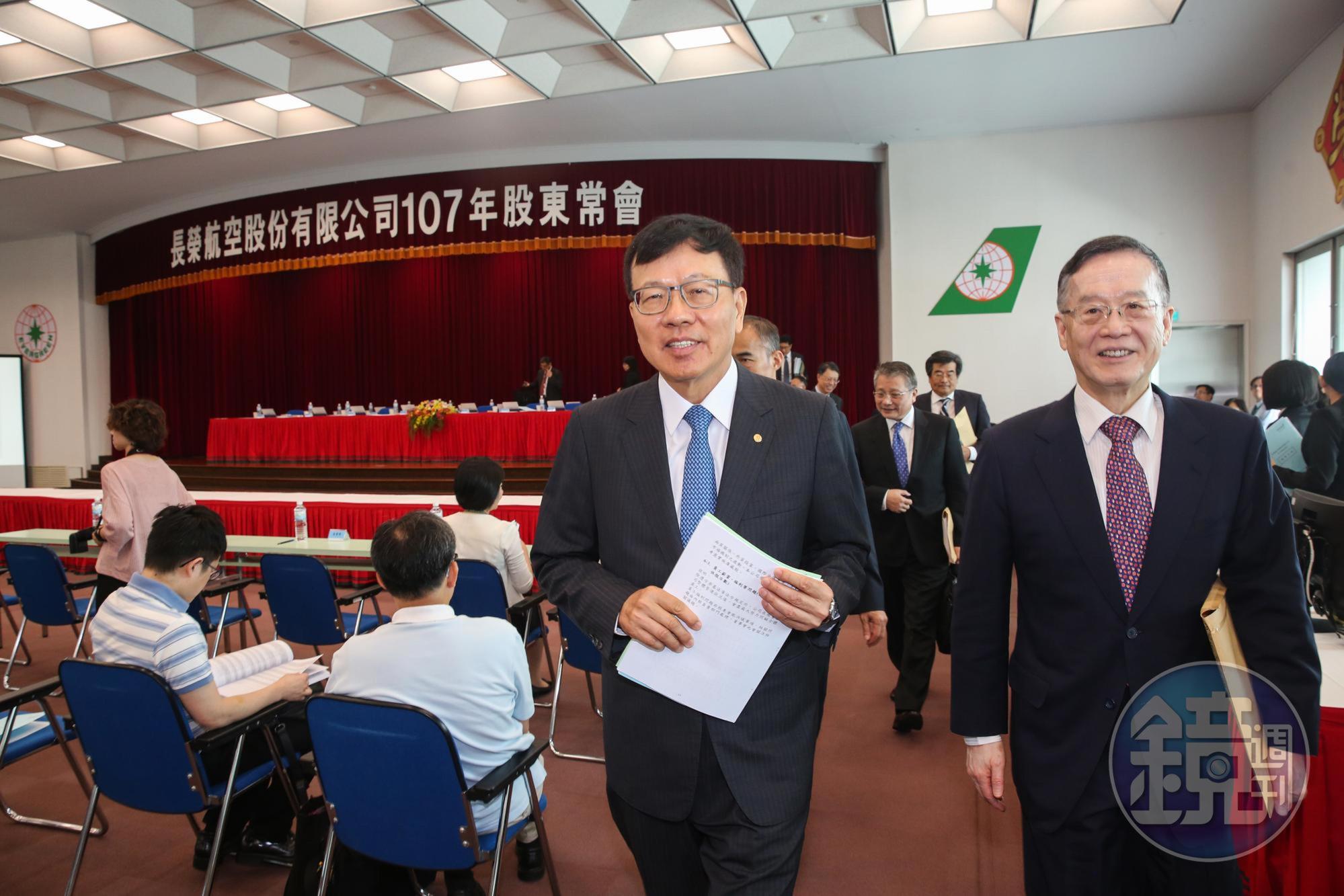 身為長榮第3大股東，張國煒希望長榮航空做到第1名。 