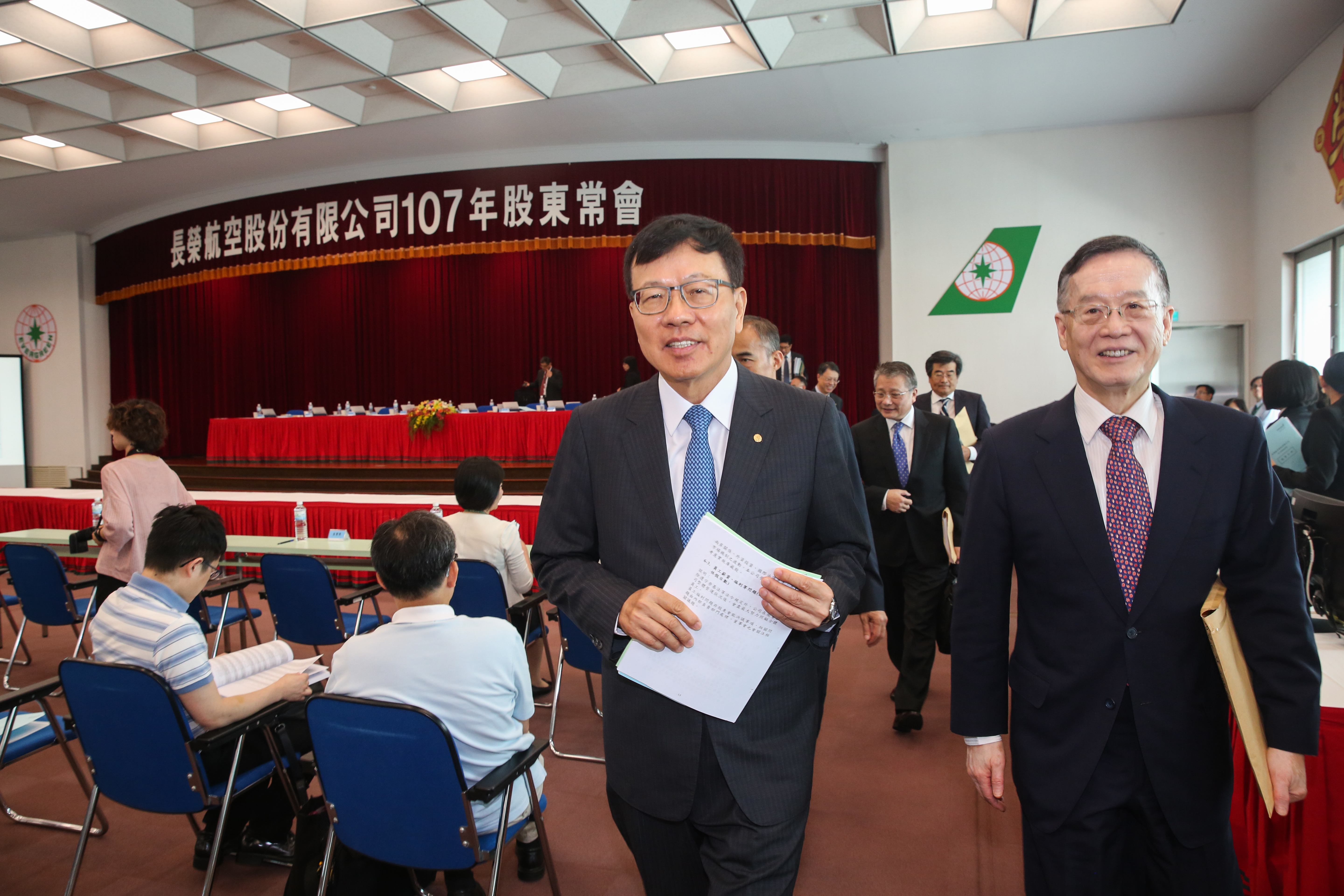 身為長榮第3大股東，張國煒希望長榮航空做到第1名。 