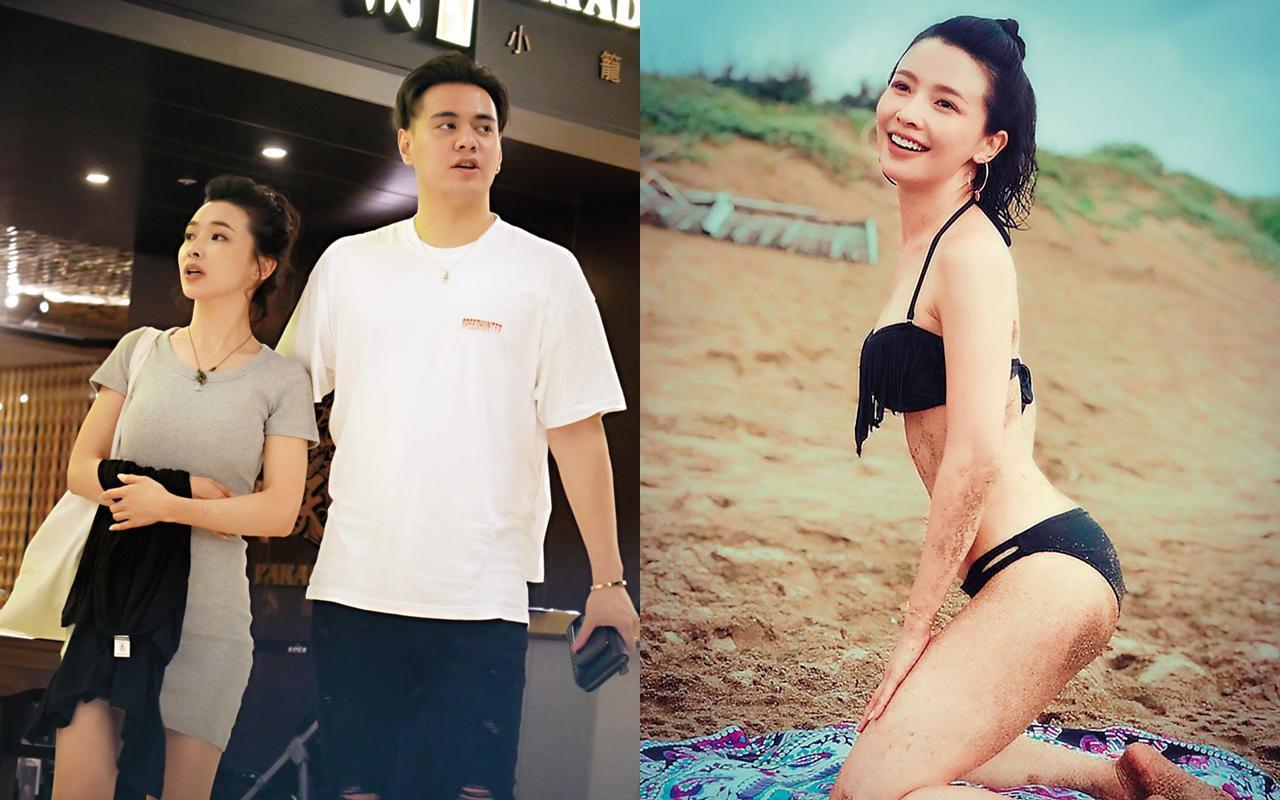 8月1日 18：47 鮮少傳出緋聞的吳婉君，身邊多了一位高帥新歡，兩人在百貨公司共度晚餐約會；吳婉君雖然都演本土劇居多，但其實擁有非常好的身材，常在臉書上曬照。（左為本刊照，右圖翻攝自吳婉君臉書）