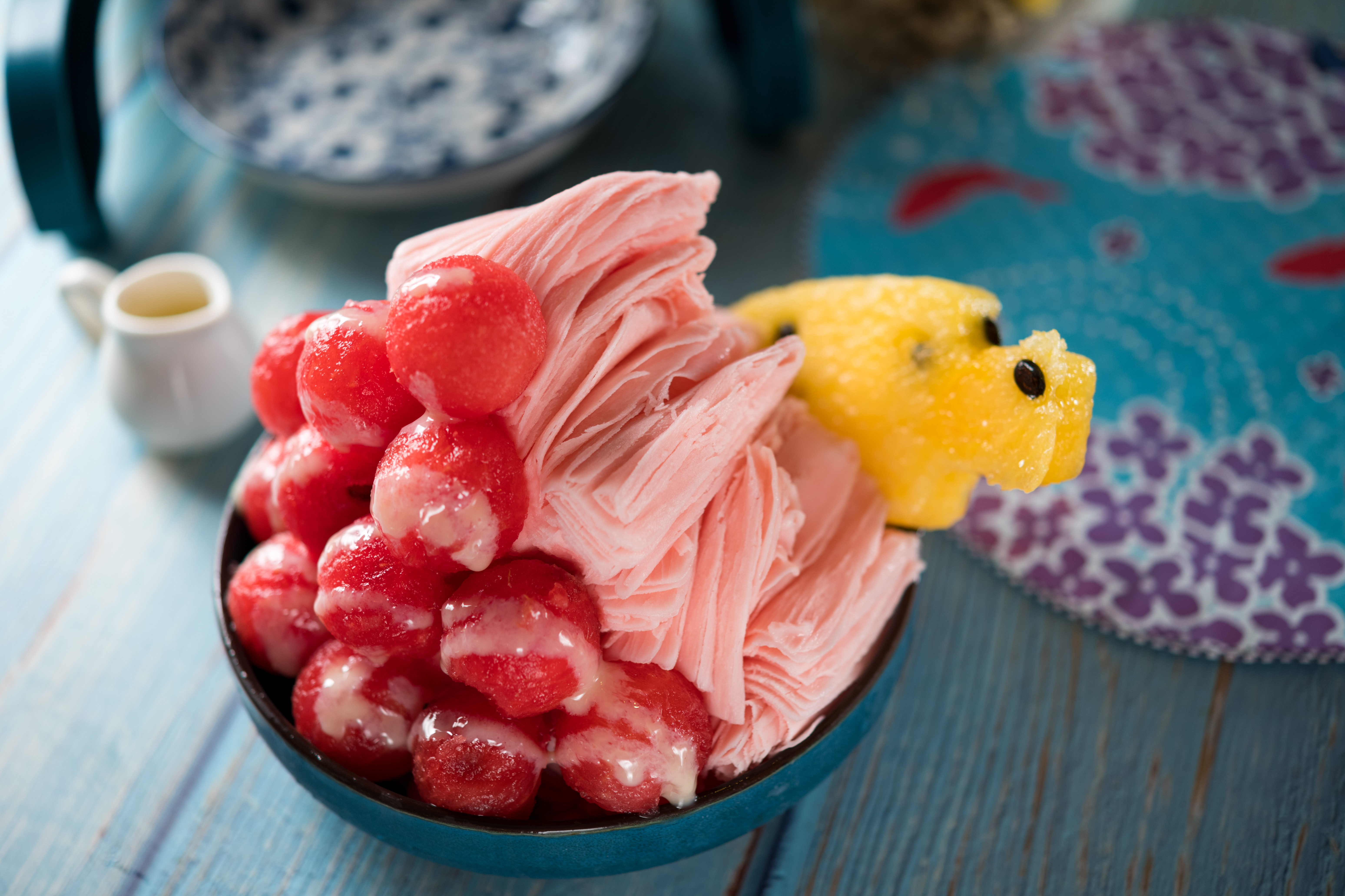 「花藏雪手作雪冰」靠IG聚集高人氣，憑扎實口味累積好口碑。