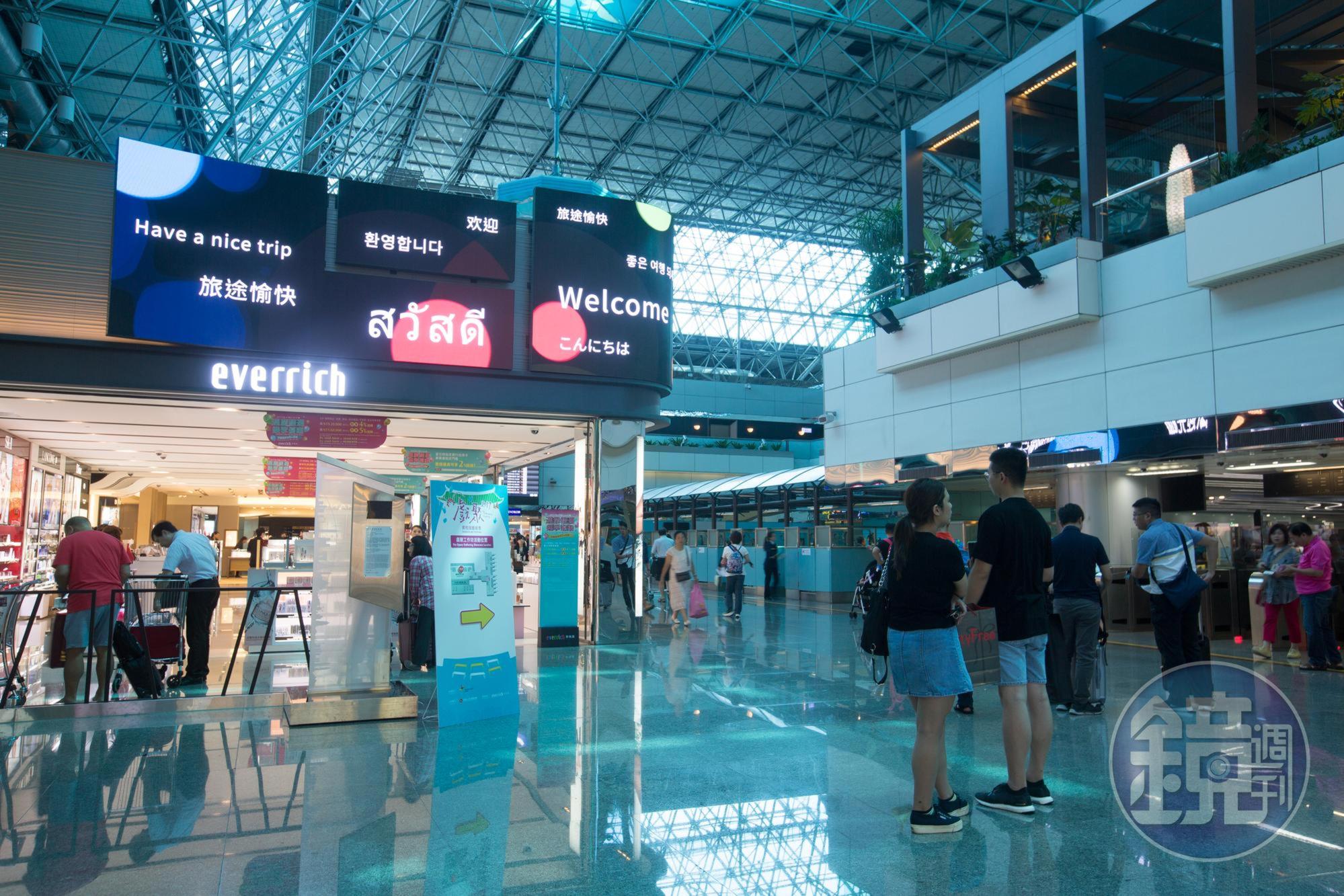 桃機免稅店現有的業者昇恆昌確定續奪經營權。