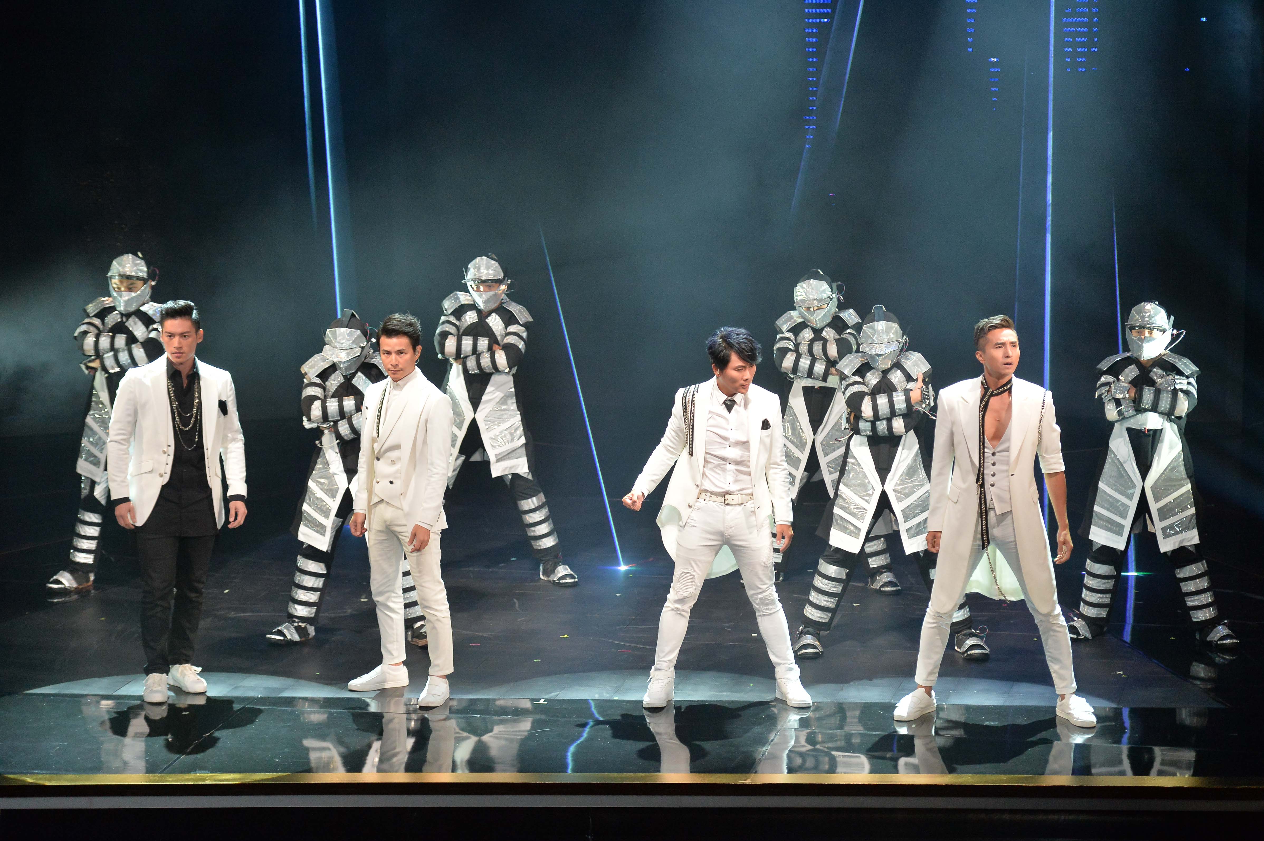 2年前5566在金曲獎合體，如今傳出娛樂公司有意在明年2月促成56再度合體，搶進小巨蛋。（三立提供）