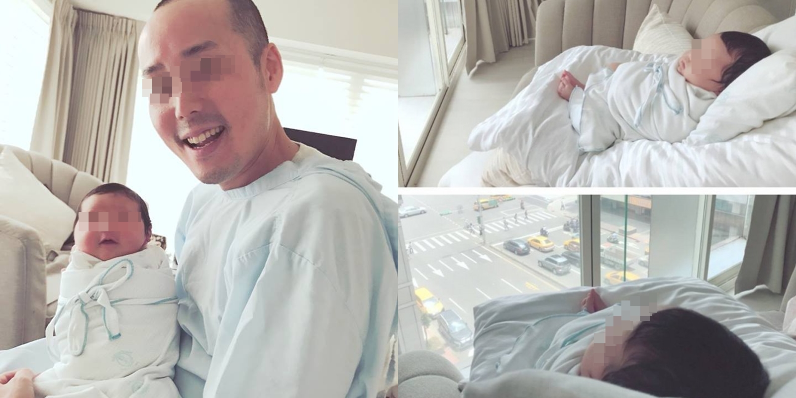 葛西健二傳出虐嬰，女兒送醫搶救4天仍不幸離世。（翻攝自葛西健二臉書）