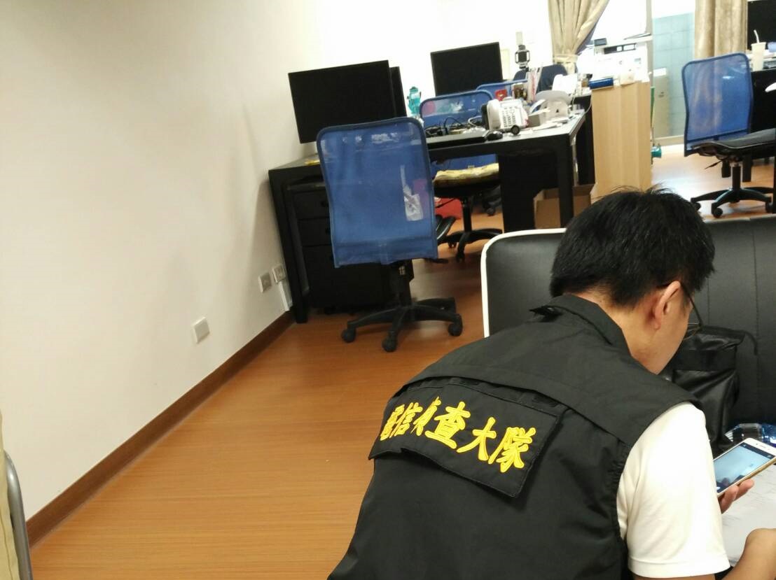 刑事局電信偵查大隊於本月（6）日在北中南六處進行收網，破獲進行媒合金流交易的櫻桃服務有限公司。
