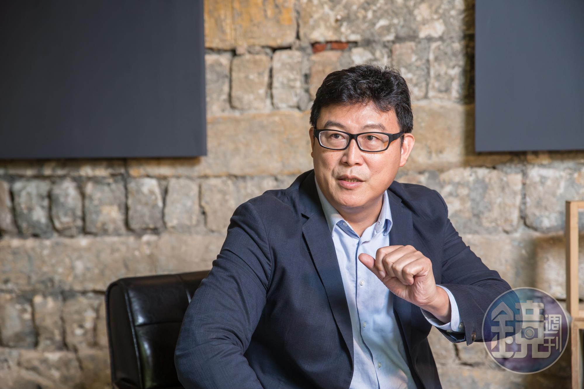 姚文智強調自己是背水一戰，如果選輸台北市長，將退出政壇。 
