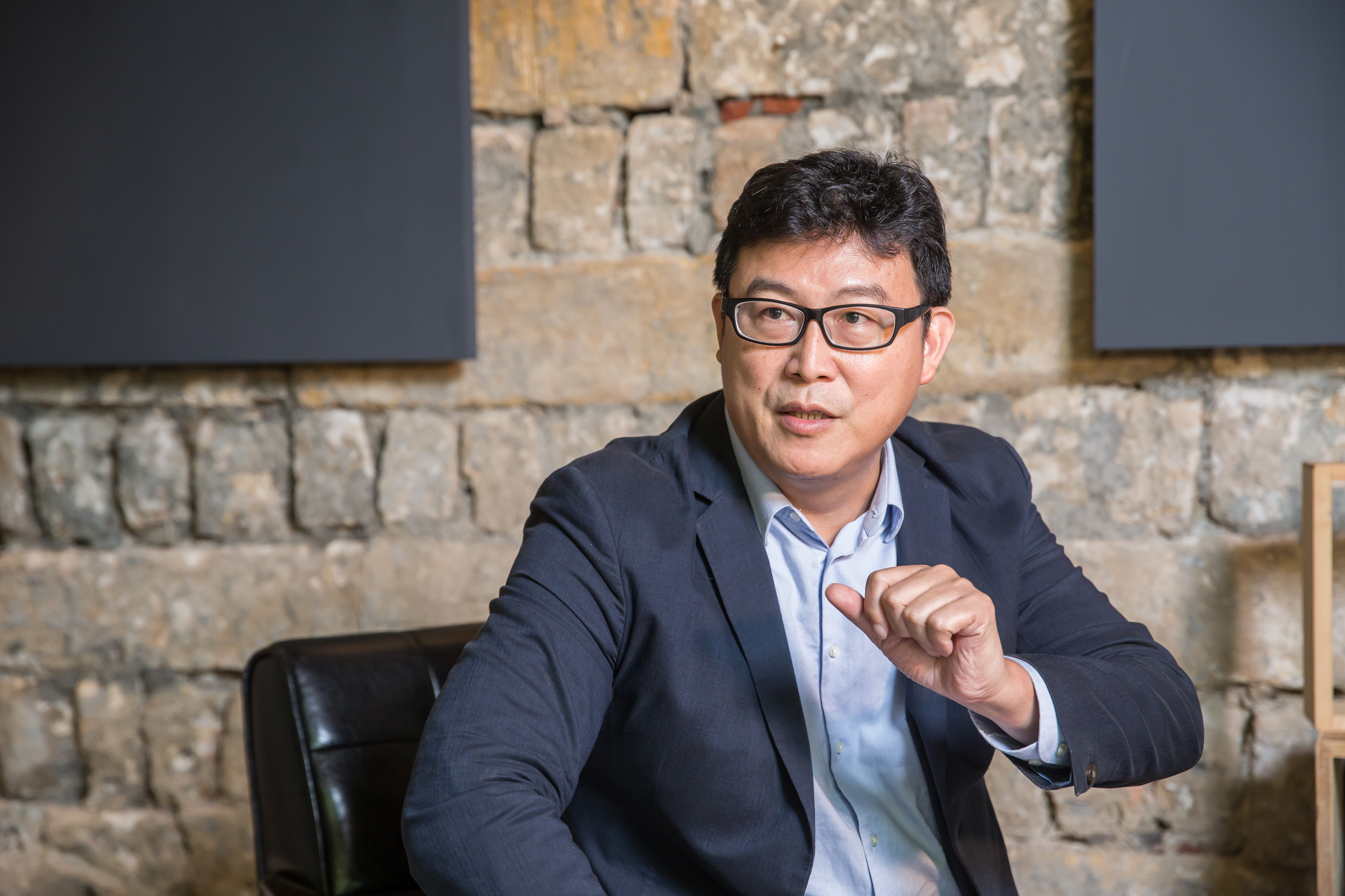 姚文智強調自己是背水一戰，如果選輸台北市長，將退出政壇。 