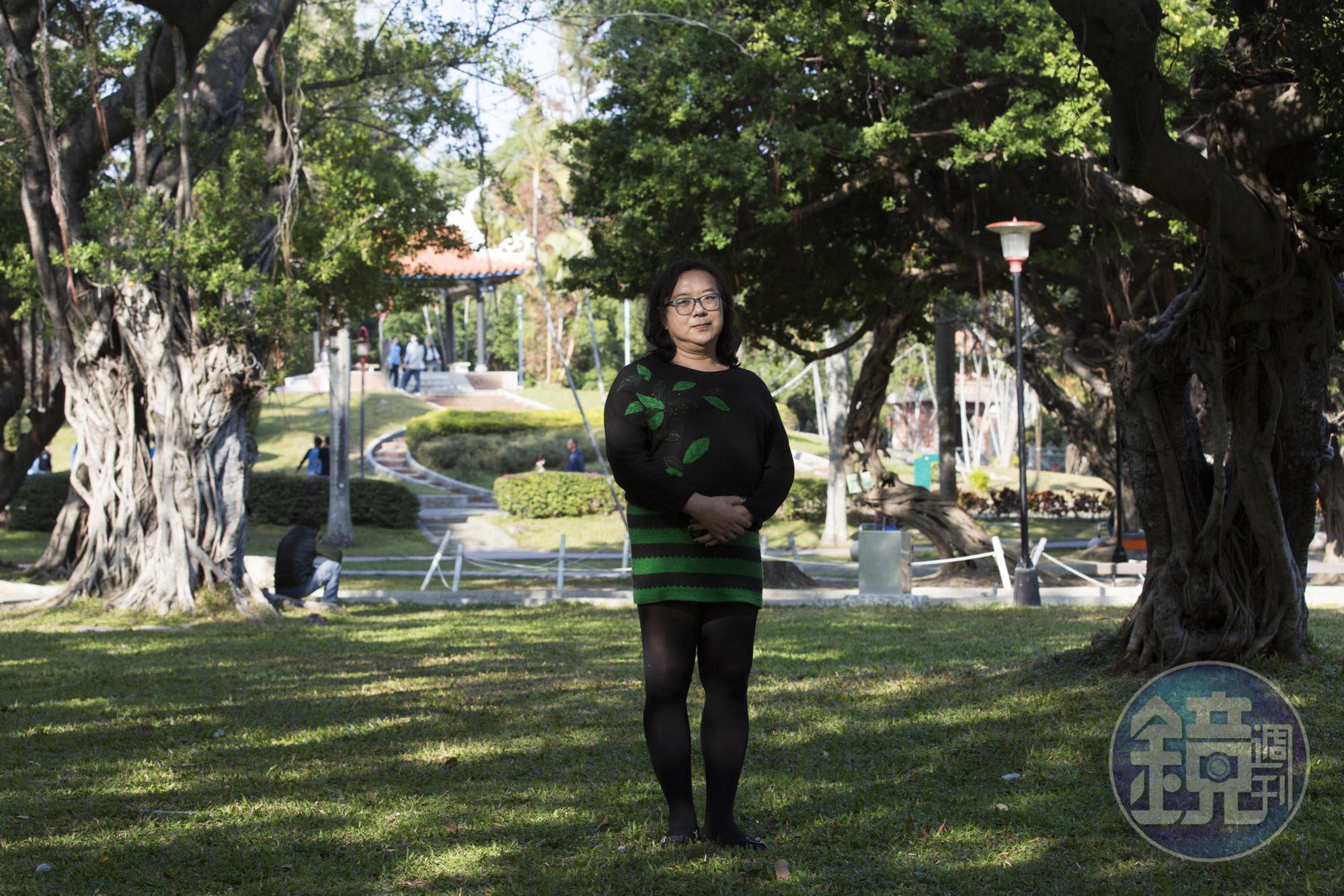 曾愷芯從小認定自己是女生,直到年逾50歲,才終於能做自己。