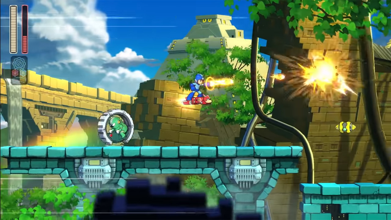 《洛克人11》預計10月2日全平台發售，9月4日先推出試玩版。（翻攝自Youtube）