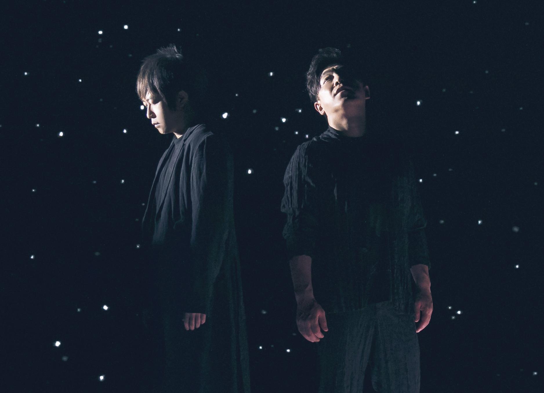  阿信創作的〈當每顆星星〉有兩個版本，除了阿信獨唱版，也有他與黃渤的合唱版。 （相信音樂提供）