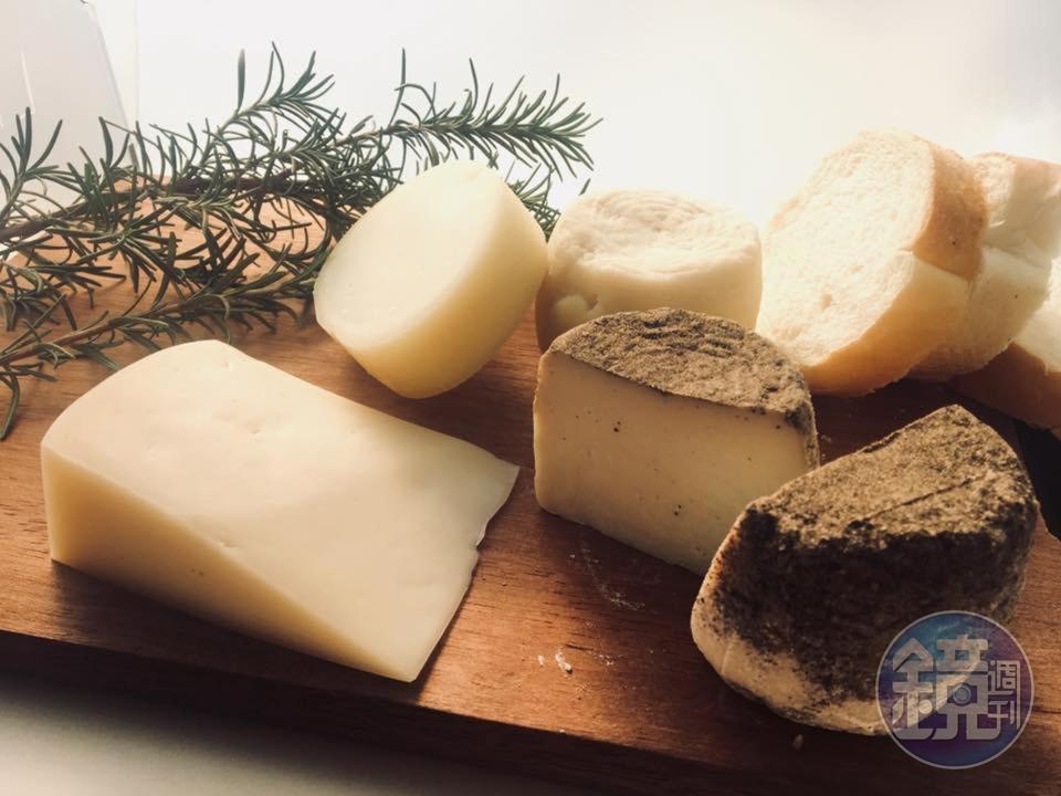 飛牛牧場販售手工製作起司，由日本白糠酪惠舍起司工廠技術指導。
